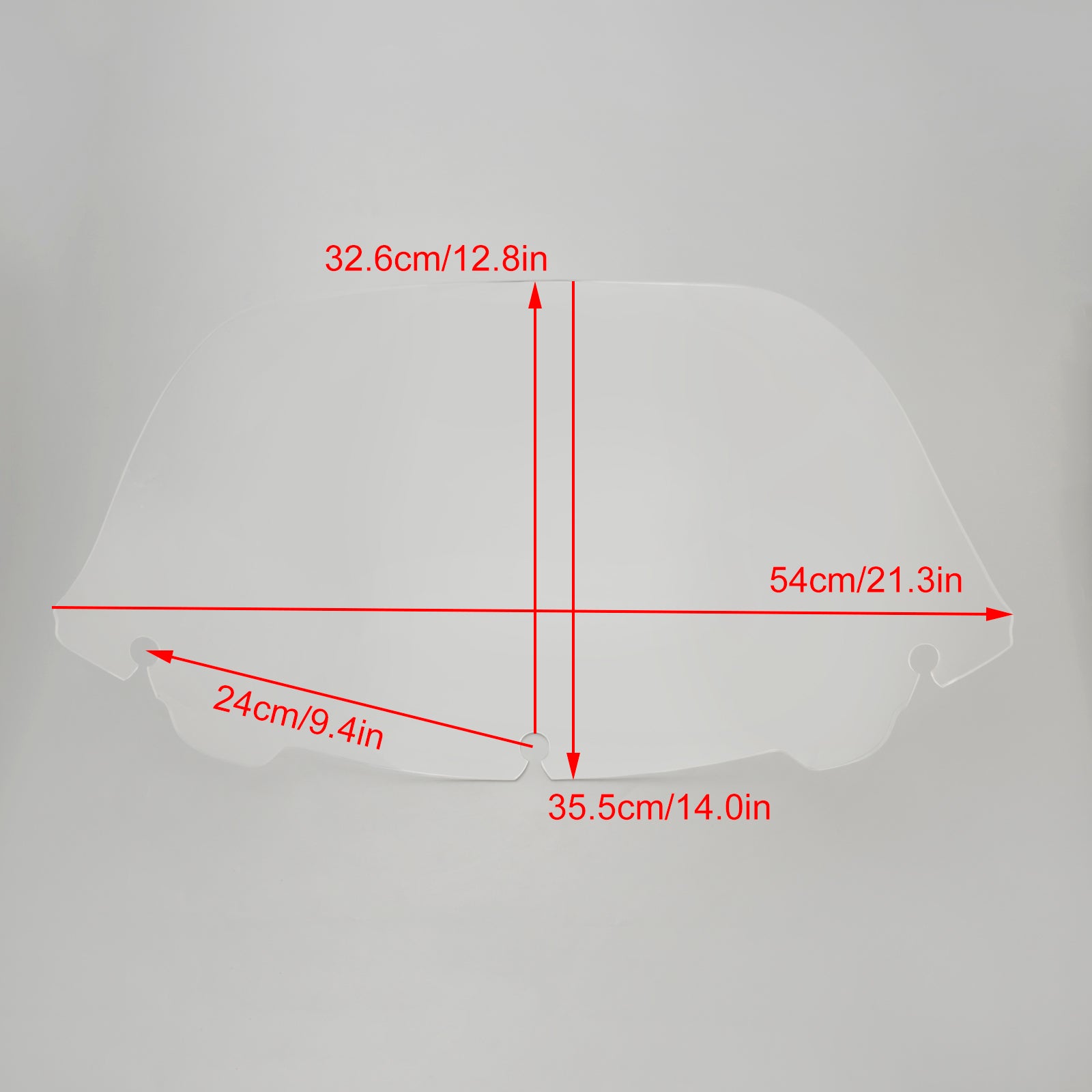 2014- Electra Glide Street Glide Ultra Classic 13" Voorruit Voorruit