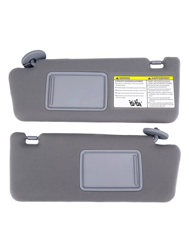 2 piezas de parasol gris izquierdo para Nissan Altima 2013-2018 & Derecha 74320-04181-B1 74310-04181-B1