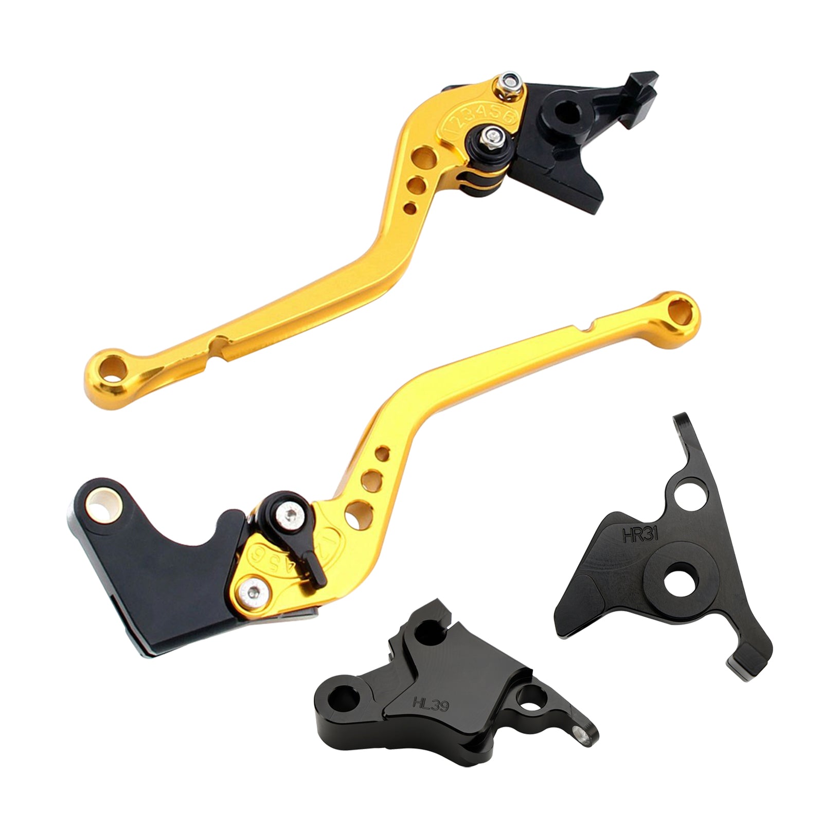 Palanca de freno de embrague larga apta para CFMOTO 450SS 450SR 21-23 450NK 23-24