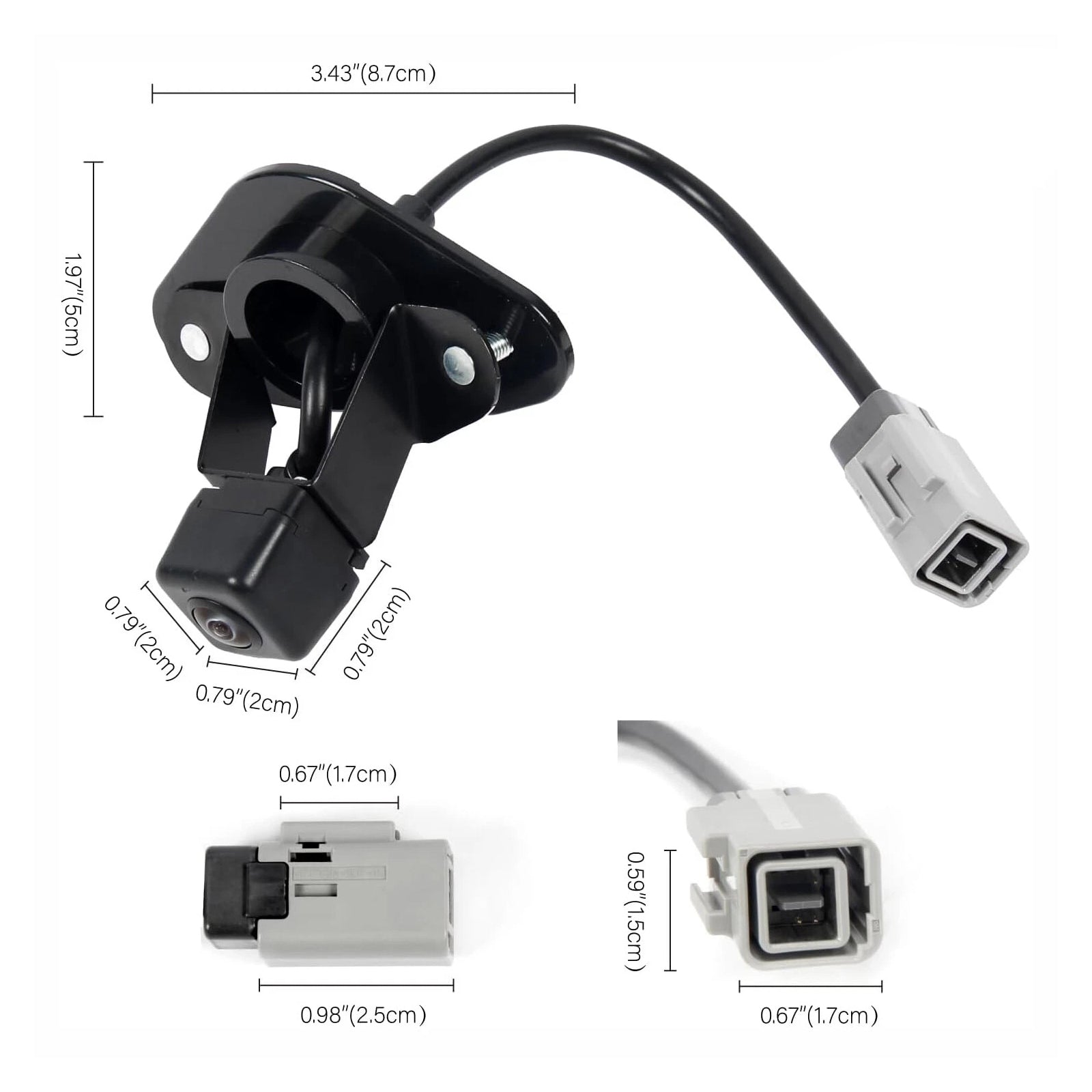 Achteruitrijcamera 86267AJ10B voor Subaru Legacy Outback 2010-2014