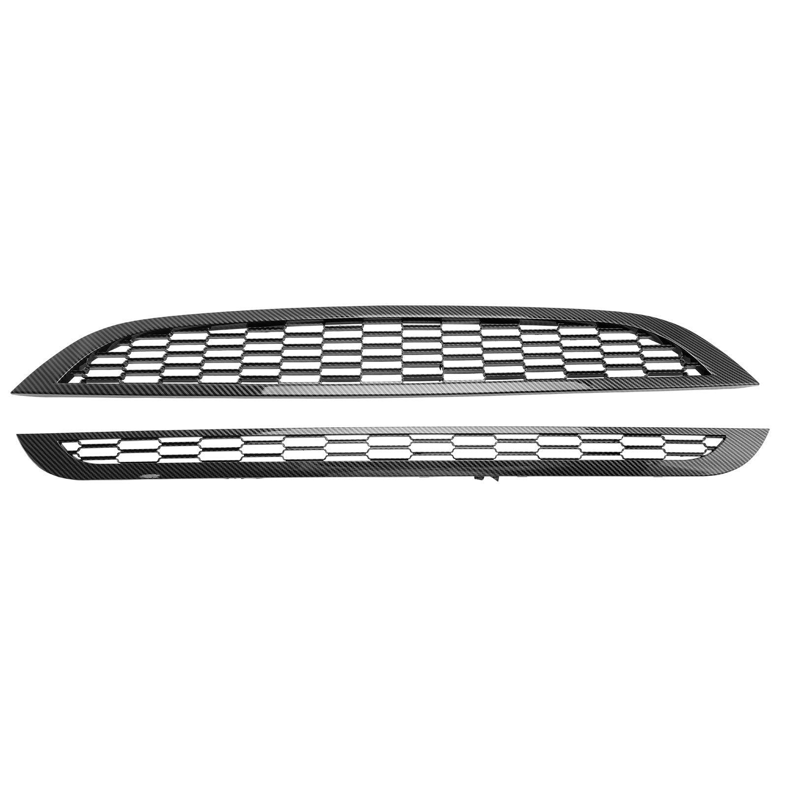 2002-2006 Mini Cooper R50 R52 R53 2PCS Honeycomb Mesh Front Grille Grill