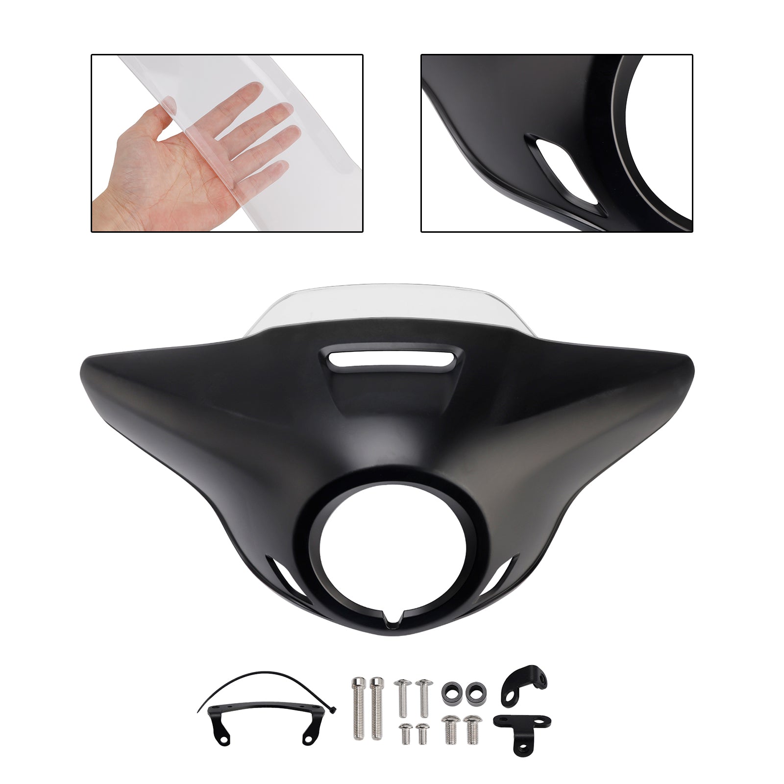 Windshield WindScreen Headlight Fairing fit for HONDA CM300 CM500 2021-2024