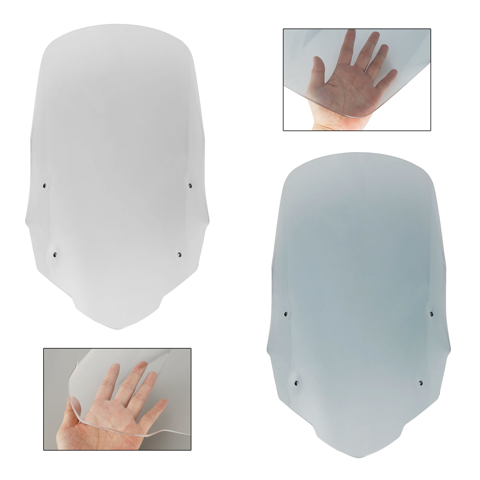 2023- Honda XL750 Transalp ABS motorsykkel frontrute frontrute