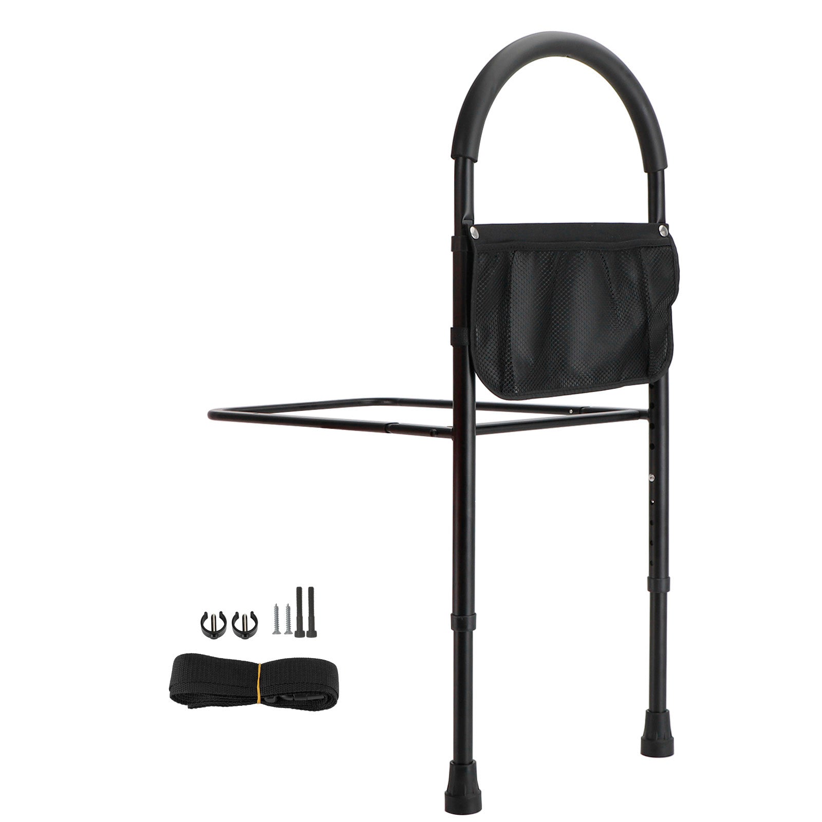 Bed Rail Mobility Aid Guard Adjustable Assist Rail Grab Bar For Senior/Disabled