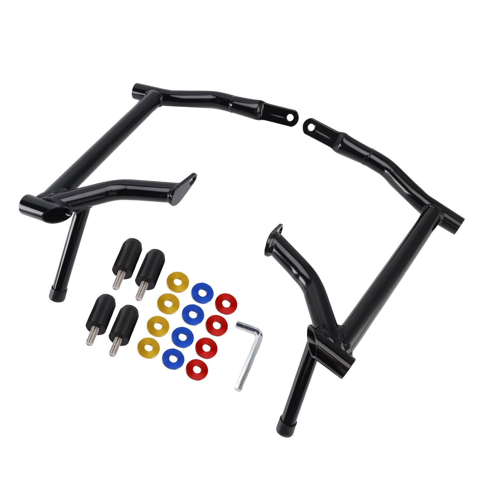 2014-2023 Road Glides Street Glide Road Glide FLHT FLHX Zadeltasbeschermer Crash Bar Framebeschermer Bumper Zwart