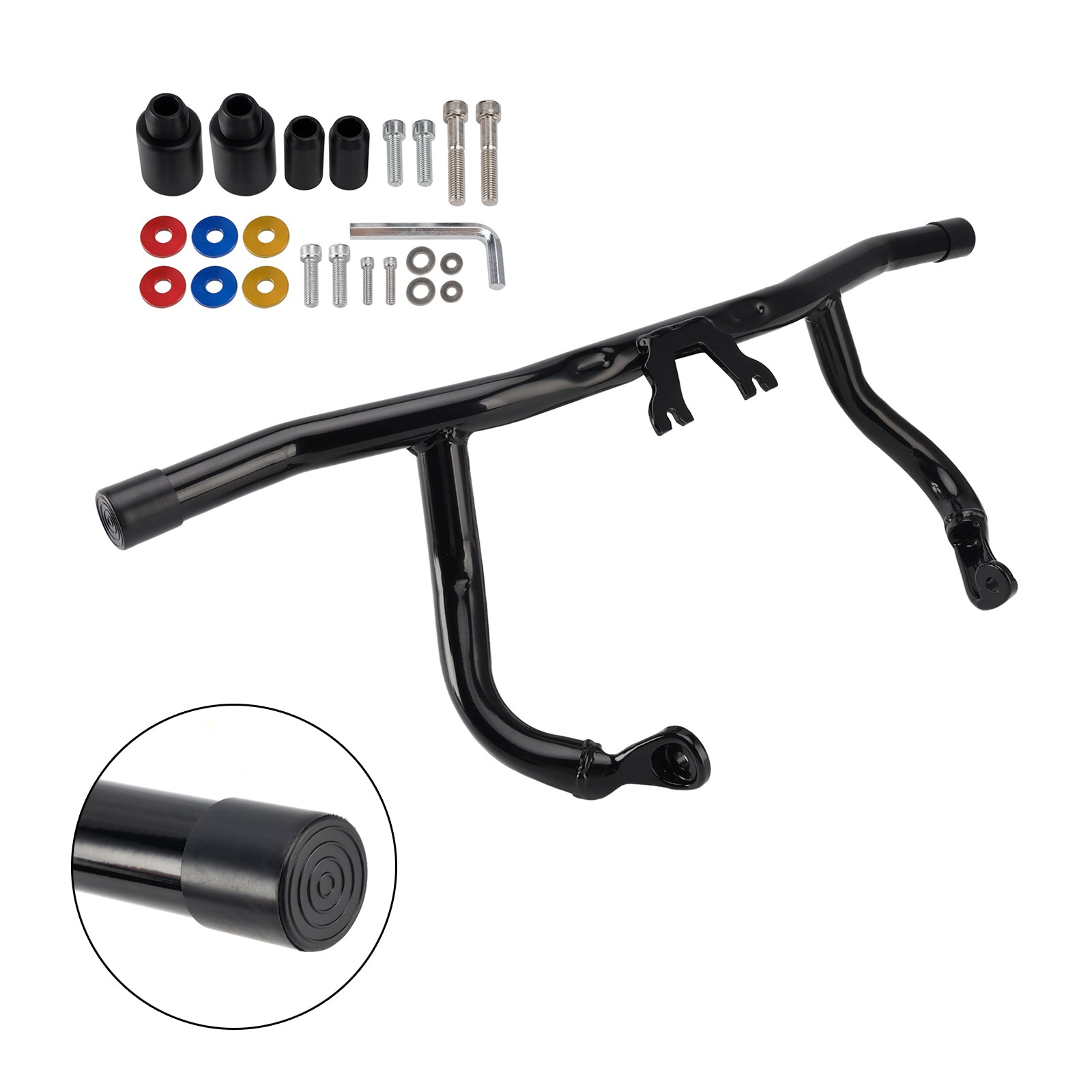 2024-2025 Road Glides Street Glide Road Glide FLHT FLHX Motorbeschermer Crash Bar Framebeschermer Bumper Zwart