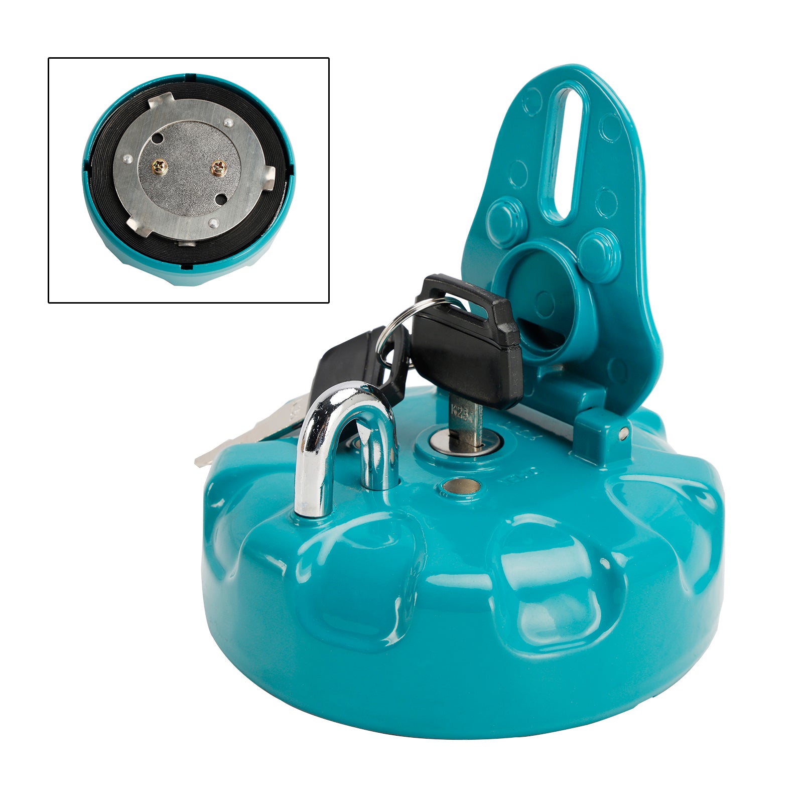 Tanklock med 2 nycklar 2444R1047 för Kobelco SK200-8 SK210-8 SK260-8 SK330-8