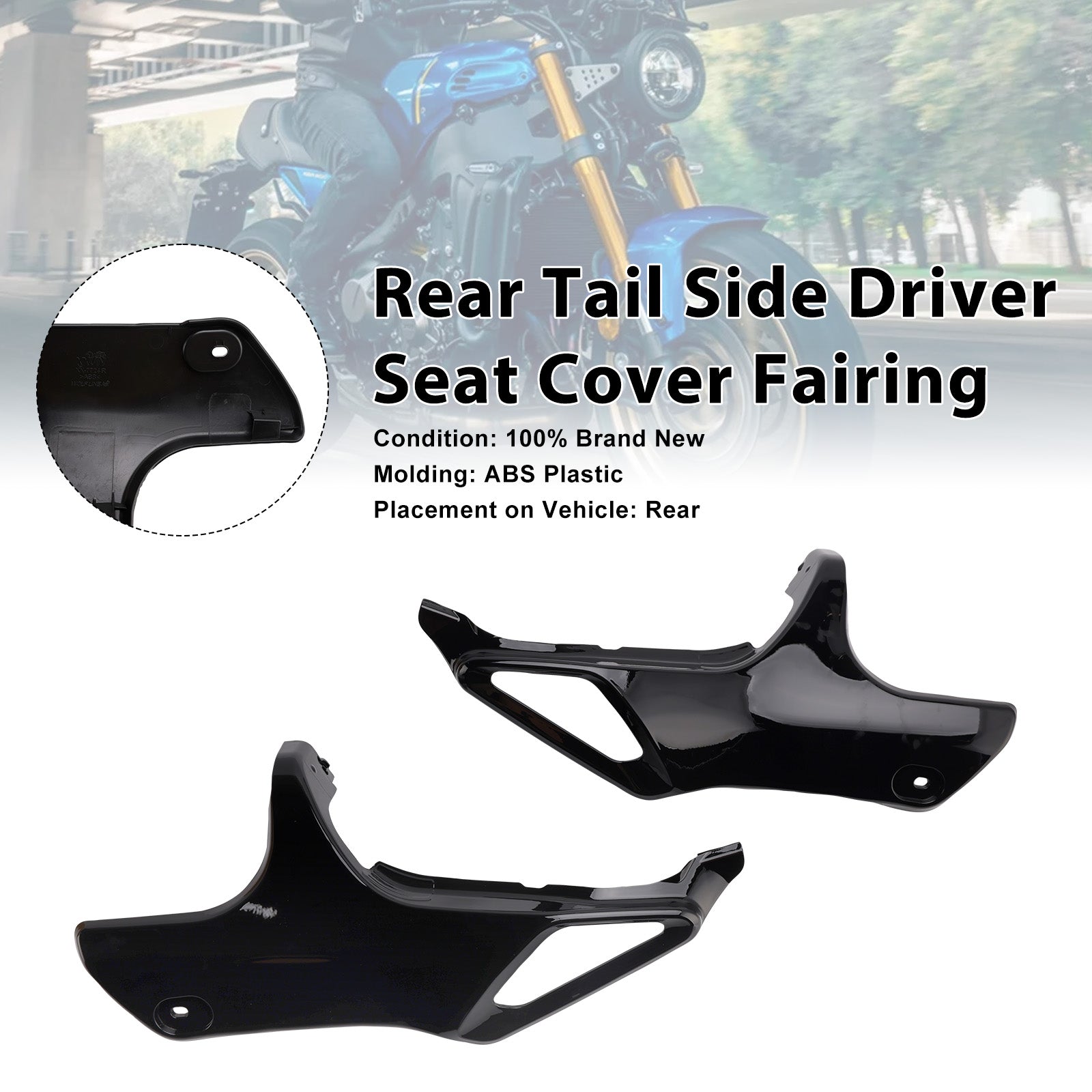 Side Seat Fairing Panel Cowl For Yamaha XSR900 2022-2026