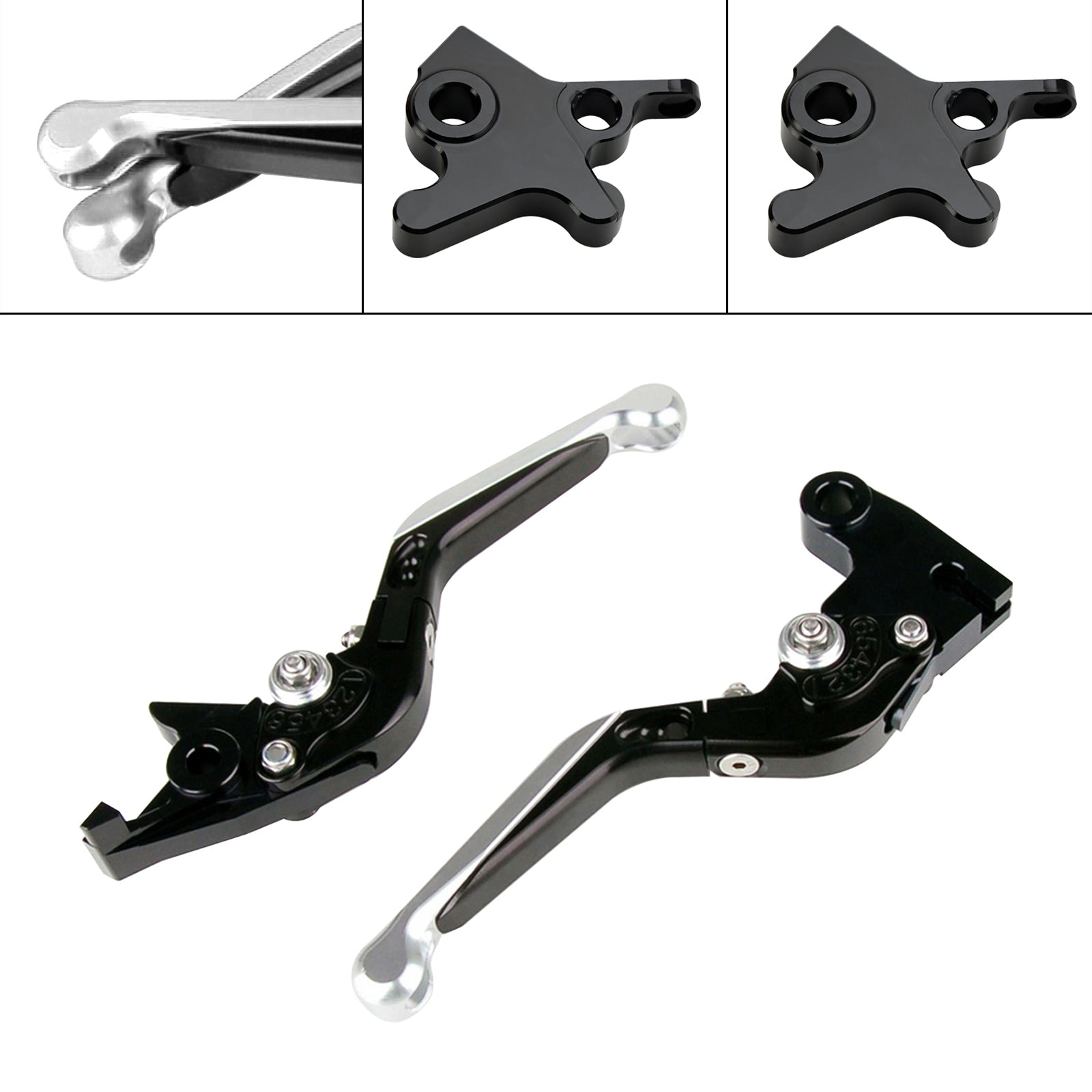 Palanca de freno de embrague ajustable para Piaggio MP3 300 16-18 MP3 350 18-19