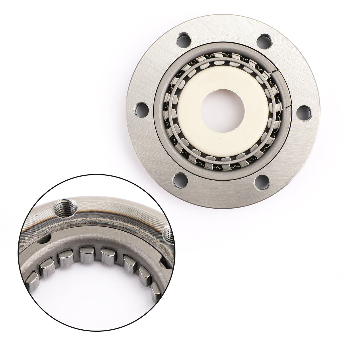 2007-2009 Yamaha FZ6 FZ6-NHG FZ6-S2 (Naked) One-Way Bearing Starter Clutch 5BP-15590-00 5SL-15590-00 Generic