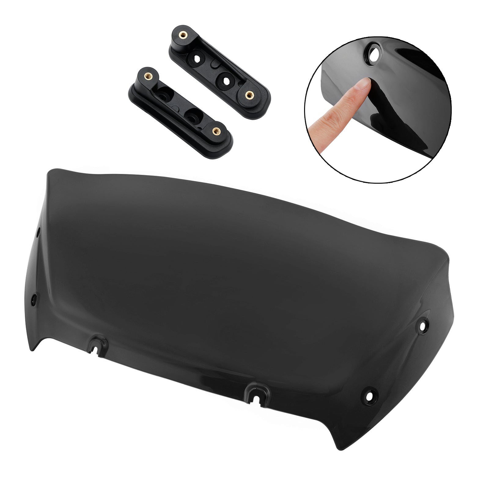 2023-2024 Touring Street Glide CVO 117 121 9" Windshield with Bracket