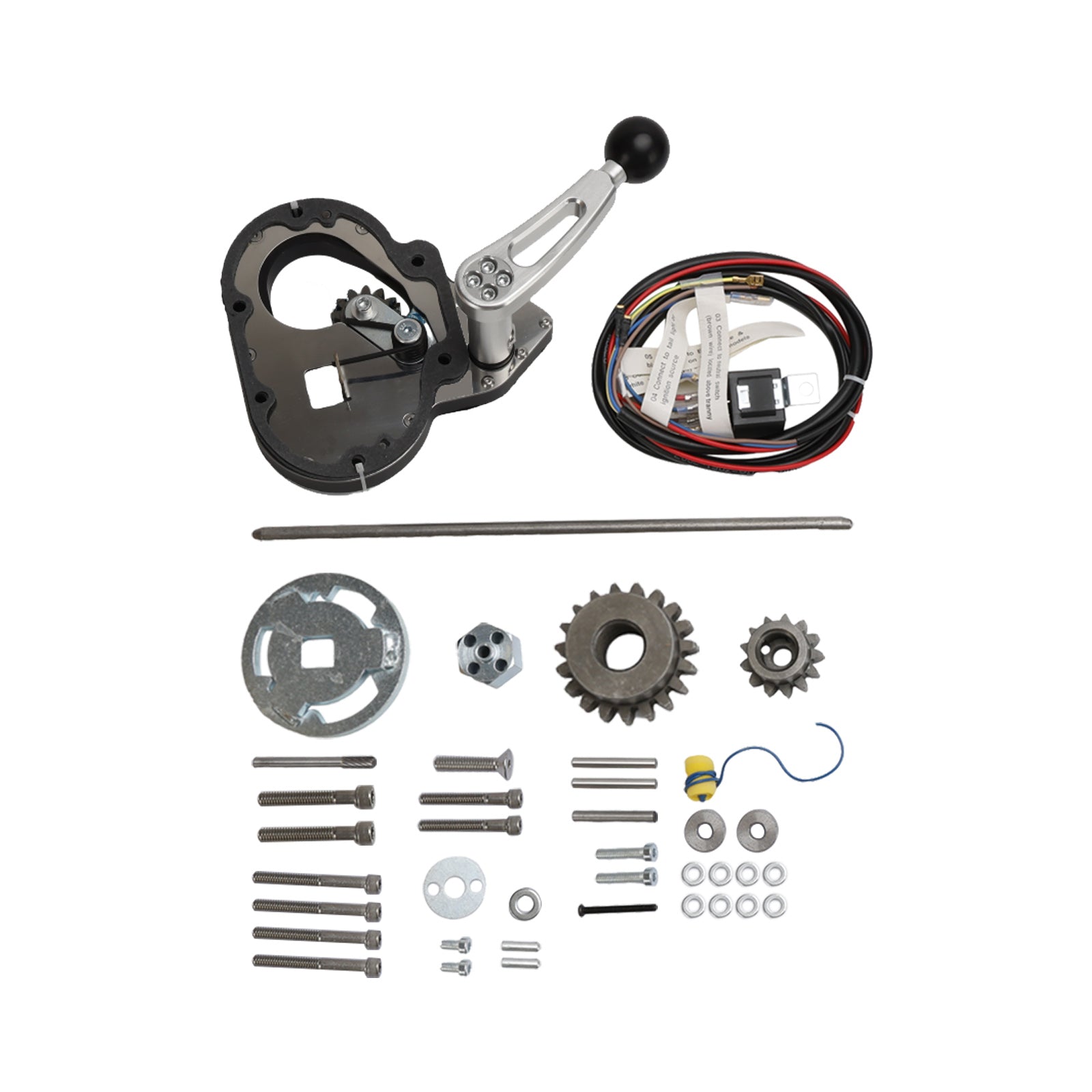 6 Speed Harley w Billet Knob Trike Sidecar Motorcycle Reverse Gear