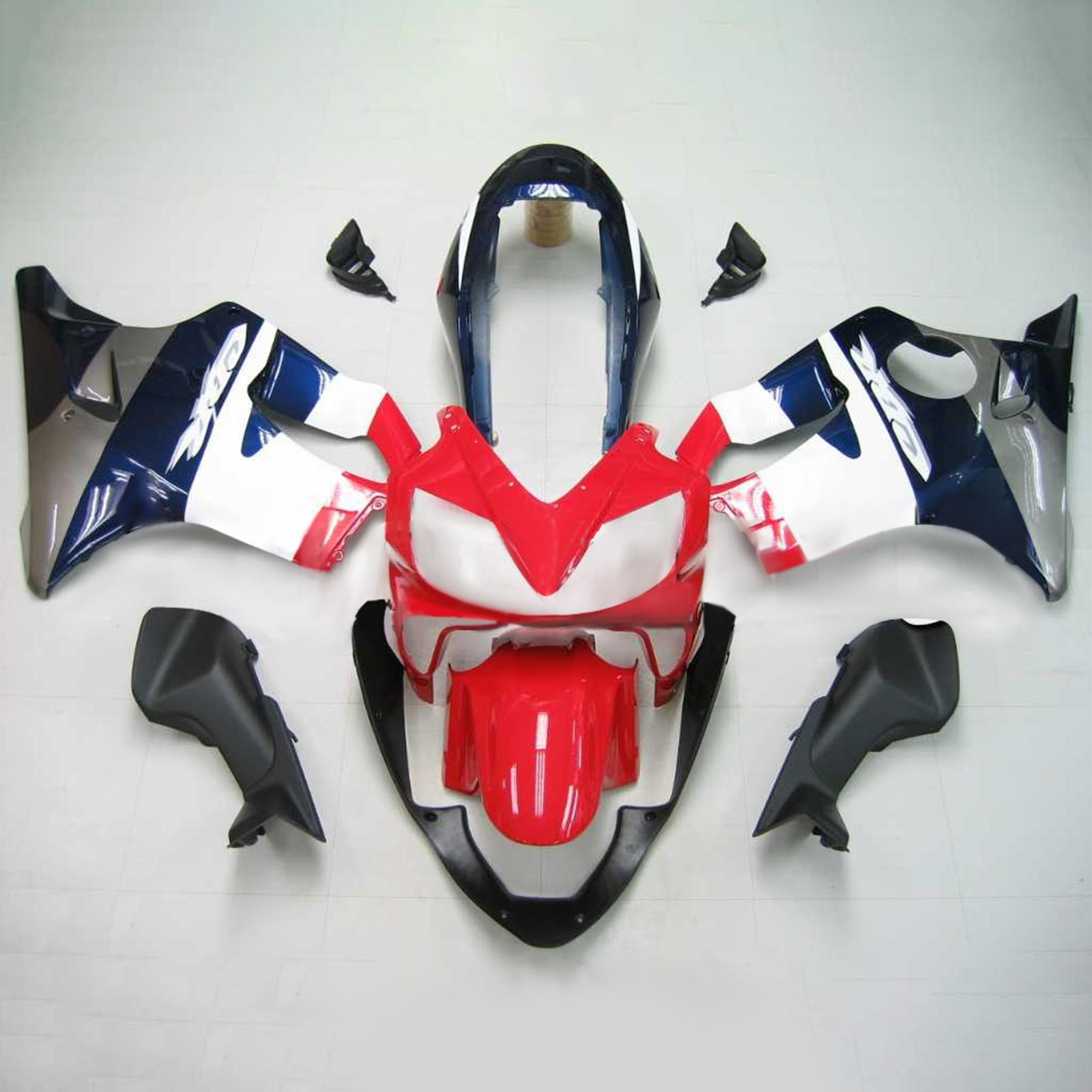 2004-2007 Honda CBR600 F4I Amotopart Injection Fairing Kit Bodywork Plastic ABS #126