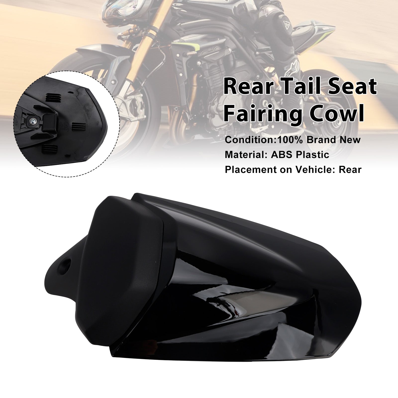 2025-2026 For Speed Triple 1200 RS Rear Tail Seat Fairing Cowl Cover