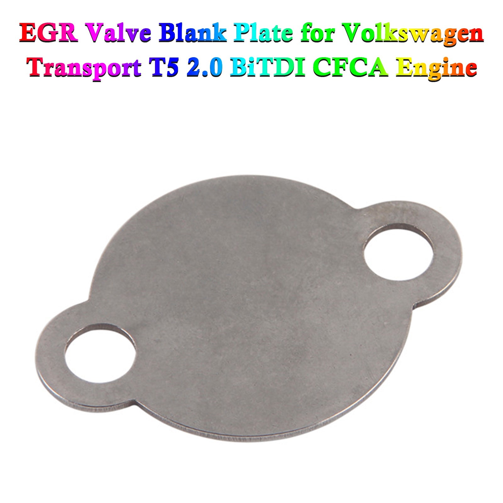2009+ VW Transporter T5 boxes (7HA, 7HH, 7EA, 7EH) 2.0 BiTDI, 180 PS EGR Valve Blank Plate CFCA Engine