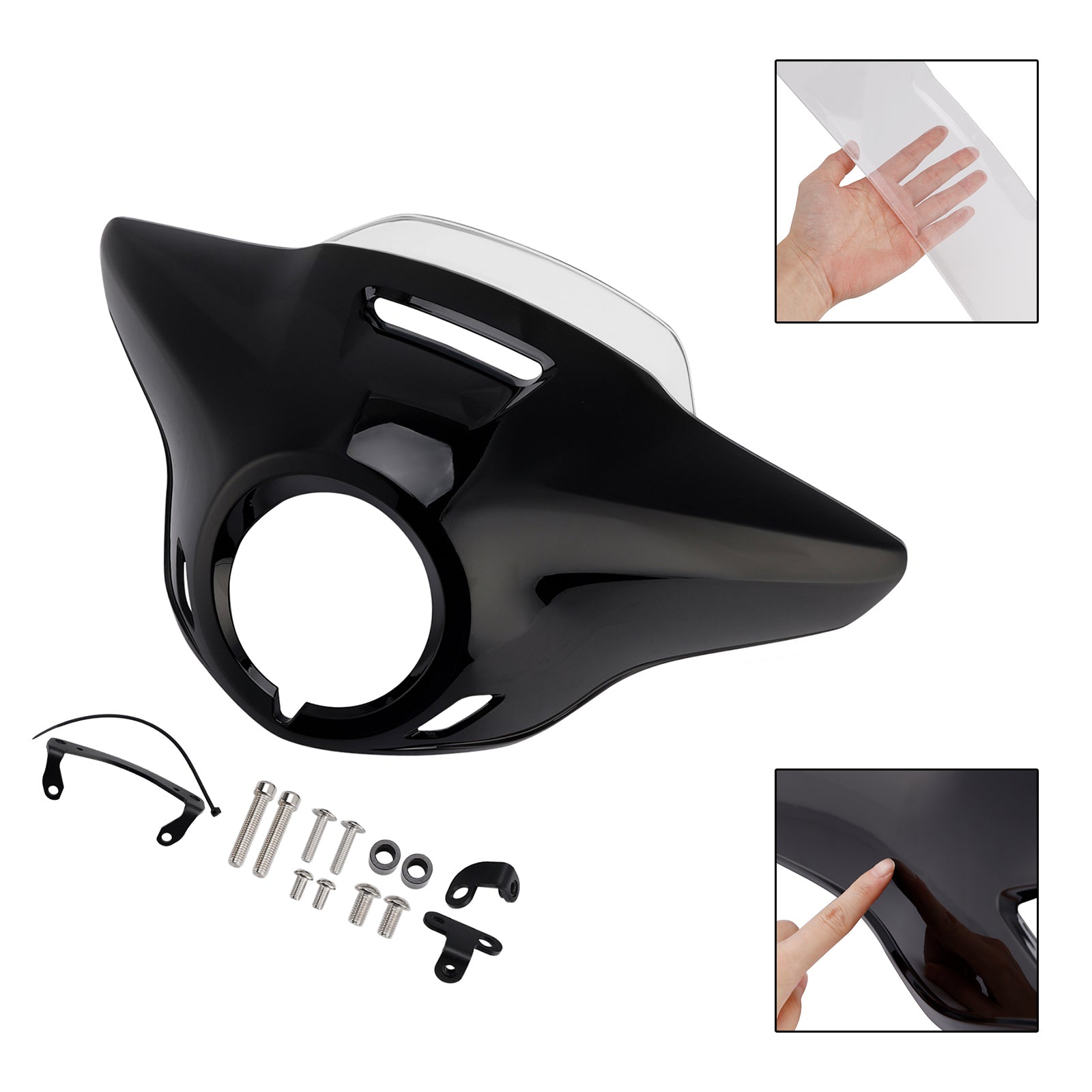 Windshield WindScreen Headlight Fairing fit for HONDA CM300 CM500 2021-2024