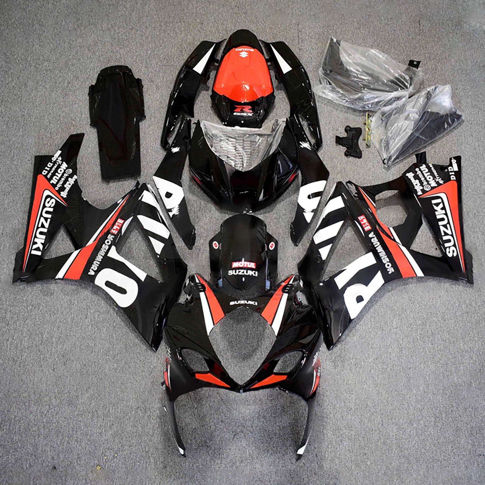 Injection Fairing Kit Bodywork Plastic ABS For Suzuki GSXR1000 2007-2008 K7