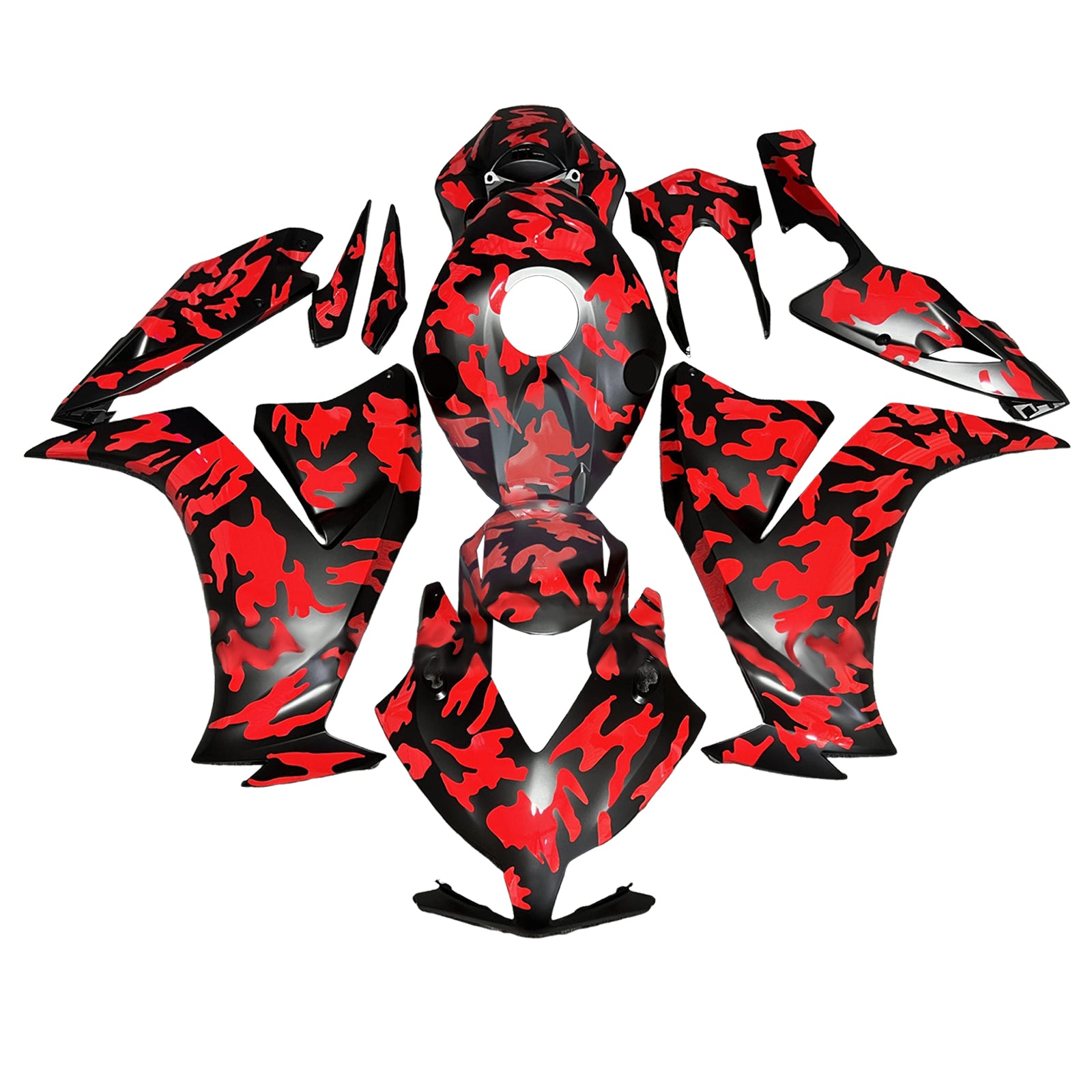 2012-2016 Honda CBR1000RR Kit de carenado de inyección Carrocería Plástico ABS