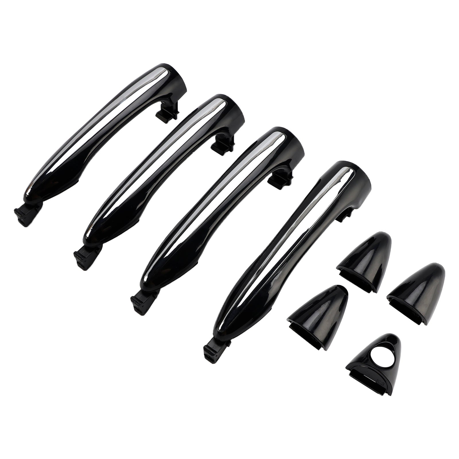 4Pcs Exterior Door Handle Set For Kia Forte 2014-2018