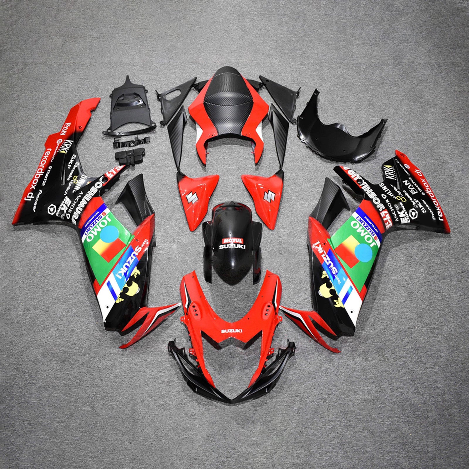 Injection Fairing Kit Bodywork Plastic ABS For Suzuki GSXR 600/750 2011-2026 K11