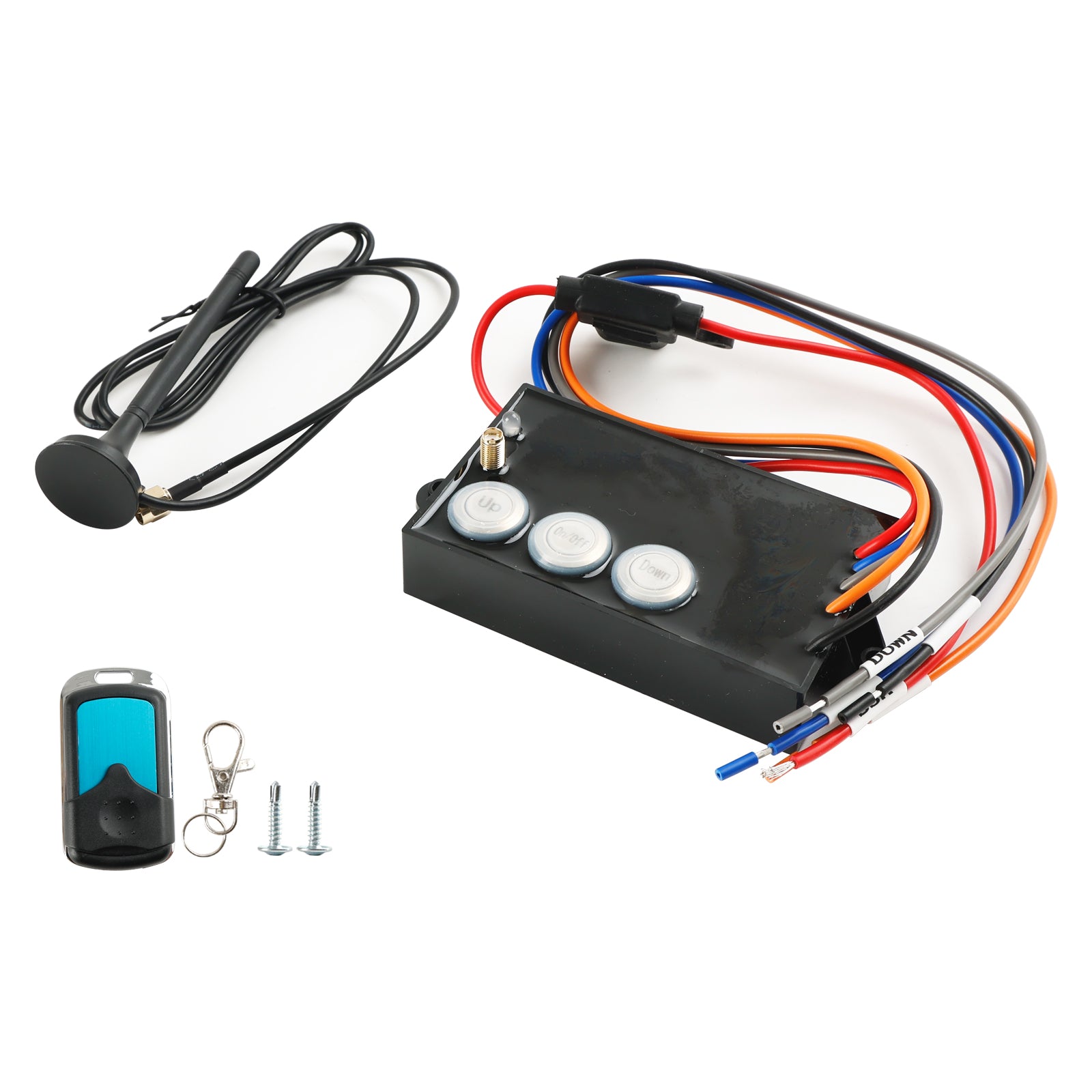 12 Volt Hydraulic Lift Winch Dump Trailer Wireless Remote Control System