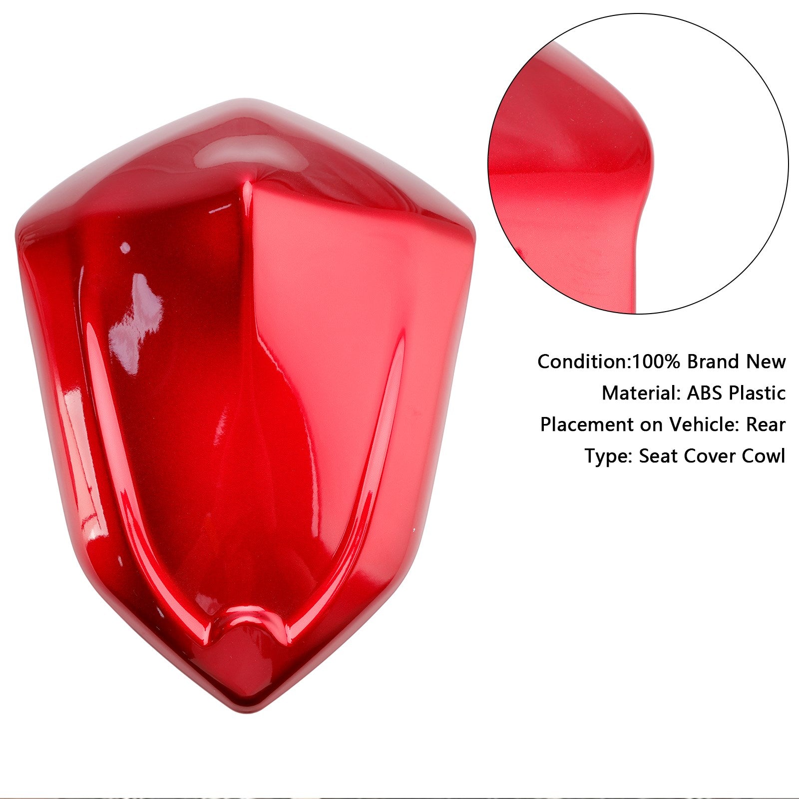 2007-2009 Kawasaki Z1000 staart achterbank kuipafdekking kap