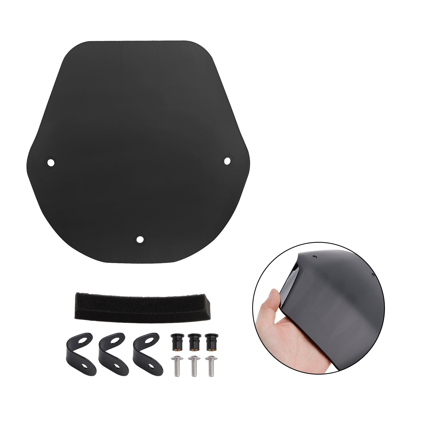 Windshield WindScreen + Bracket fit for Suzuki GSX-8S 2023-2024