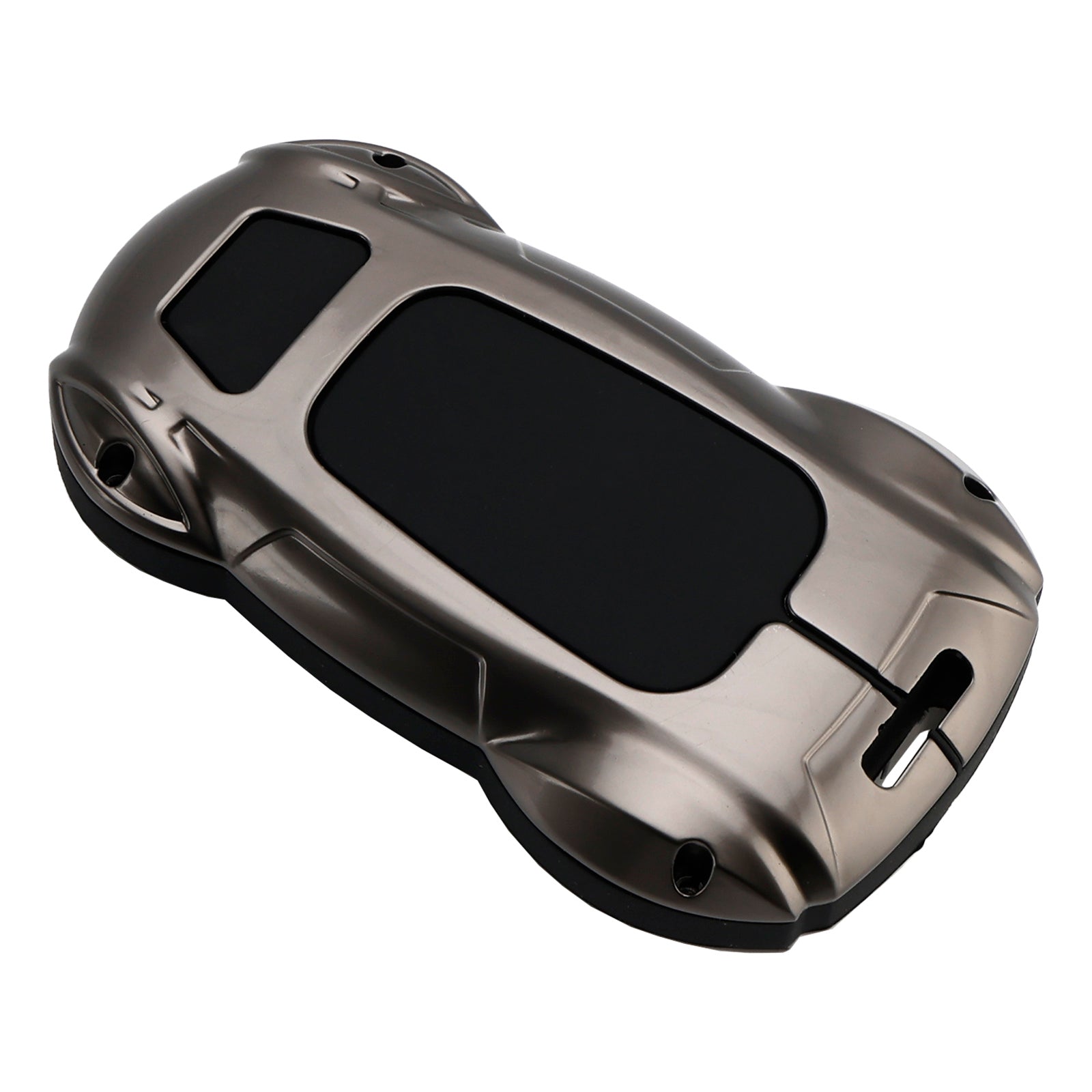 Étui gris pour clé de voiture en alliage de Zinc et cuir, housse pour Lexus ES260h/RX350h/LS500h