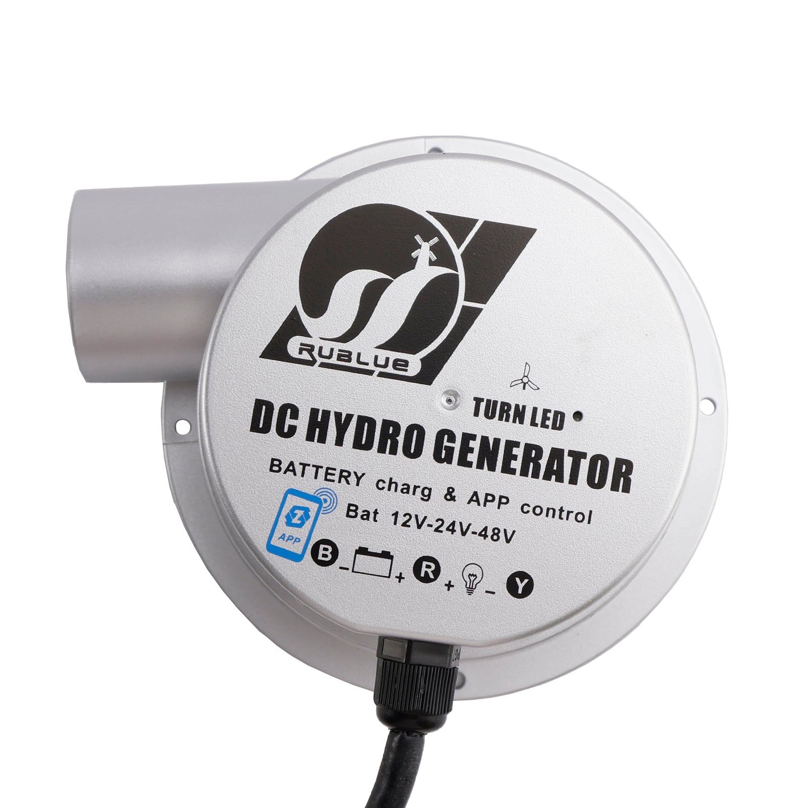 12/24/48V Waterstroom Turbine Kleine Hydro-elektrische Generator Bat12V-24V-48V 36/50W