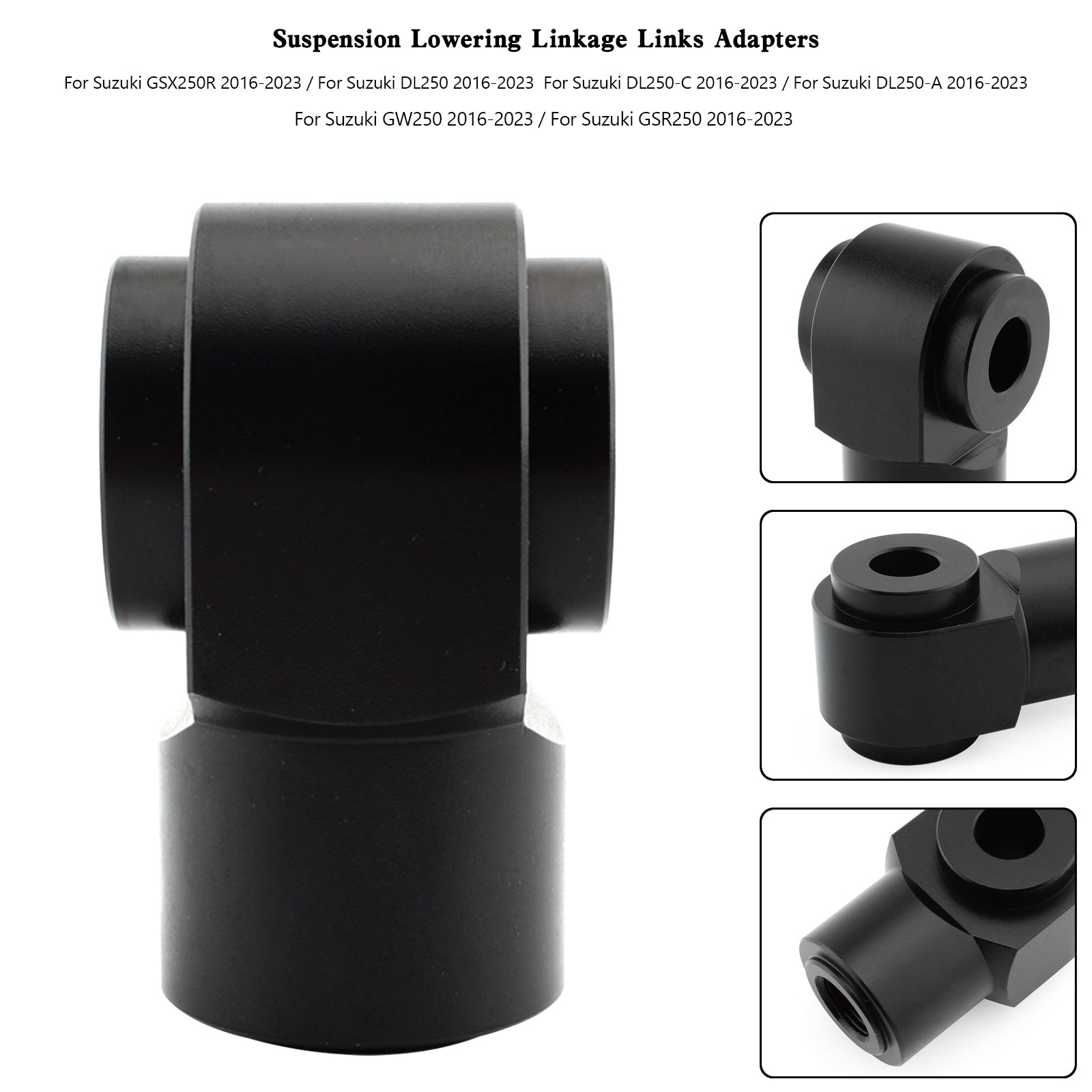 Suzuki GSR250R DL250 GW250 Kit de biellettes d'abaissement de suspension GSX250R