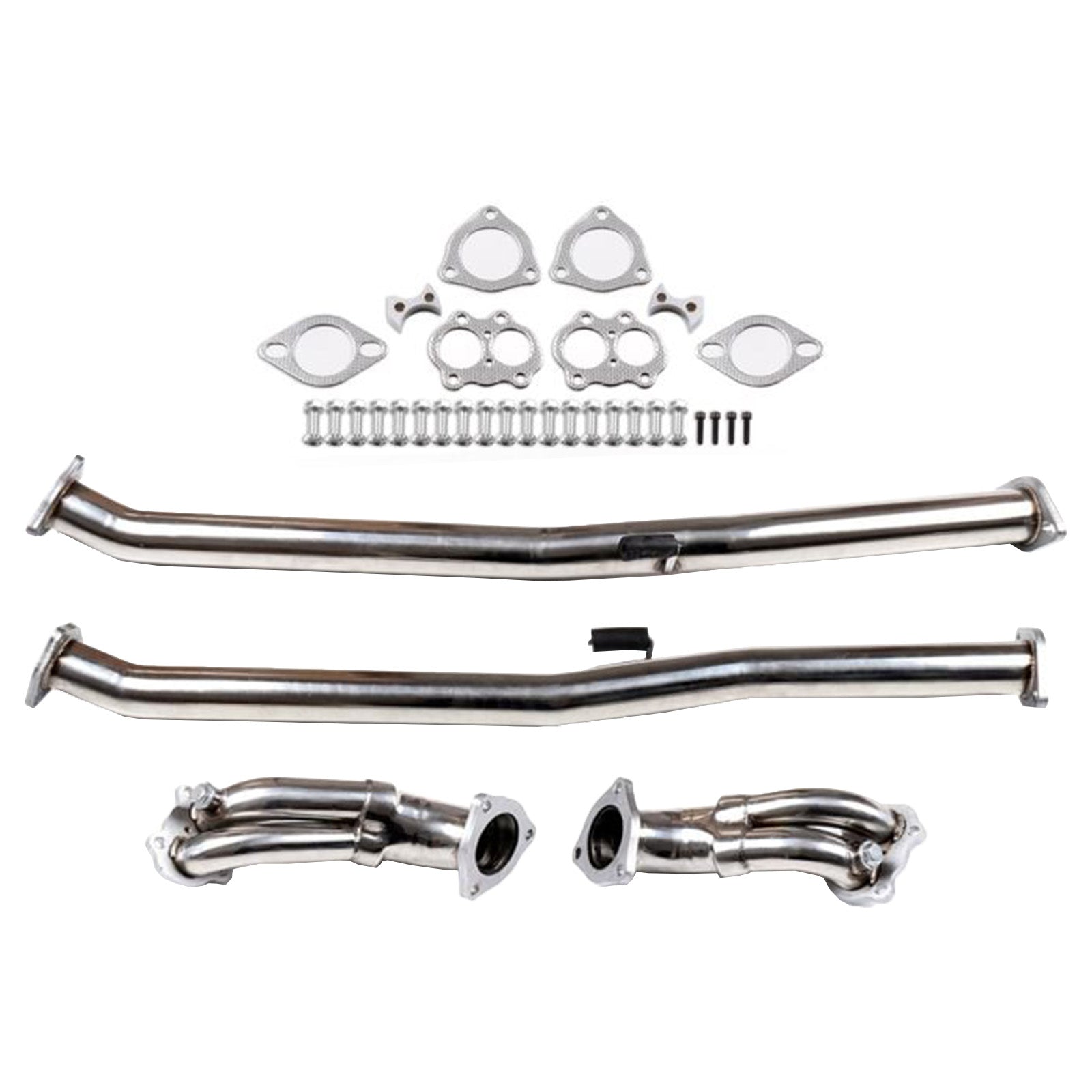 Ajustement du pipe d'échappement en acier inoxydable pour 1990-1996 Nissan 300ZX Z32 Turbo 3.0L