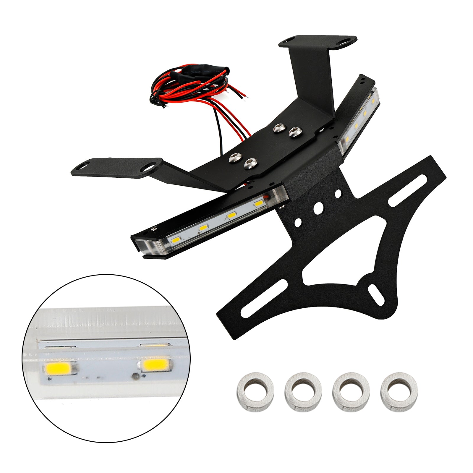 Support de support de plaque d'immatriculation adapté pour HONDA CB650R CBR650R 2019-2020