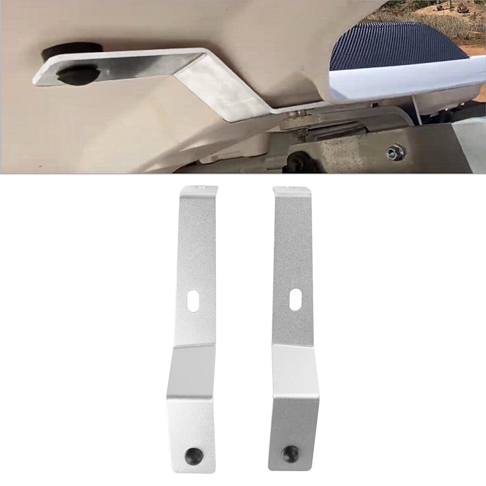 1987-2006 Yamaha Banshee 350 YFZ350 Belrancas de Fender Brace Banchets Stays