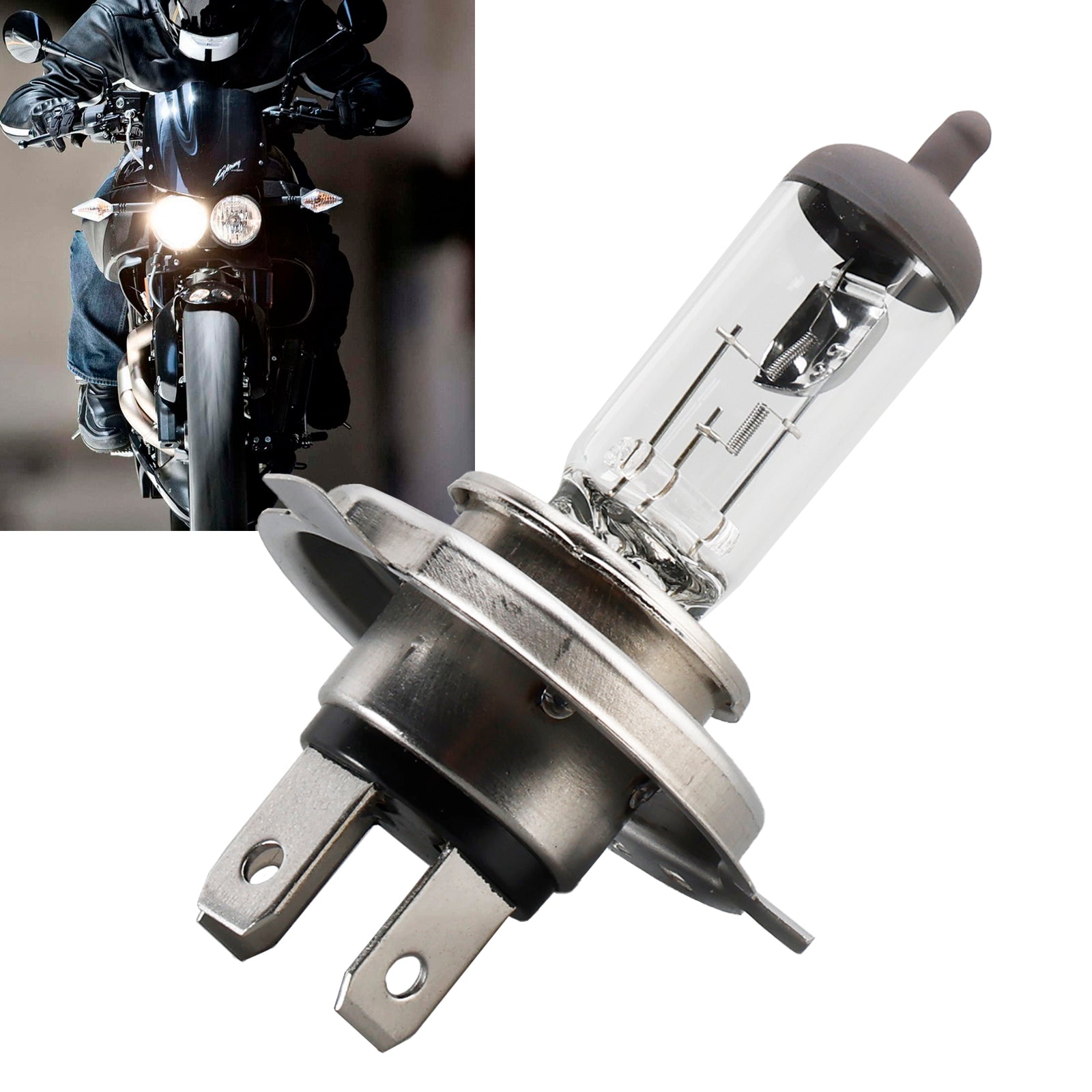 Motocyklová lampa Rallye HS1 62185RL PX43T 12V 45/40W pre Osram