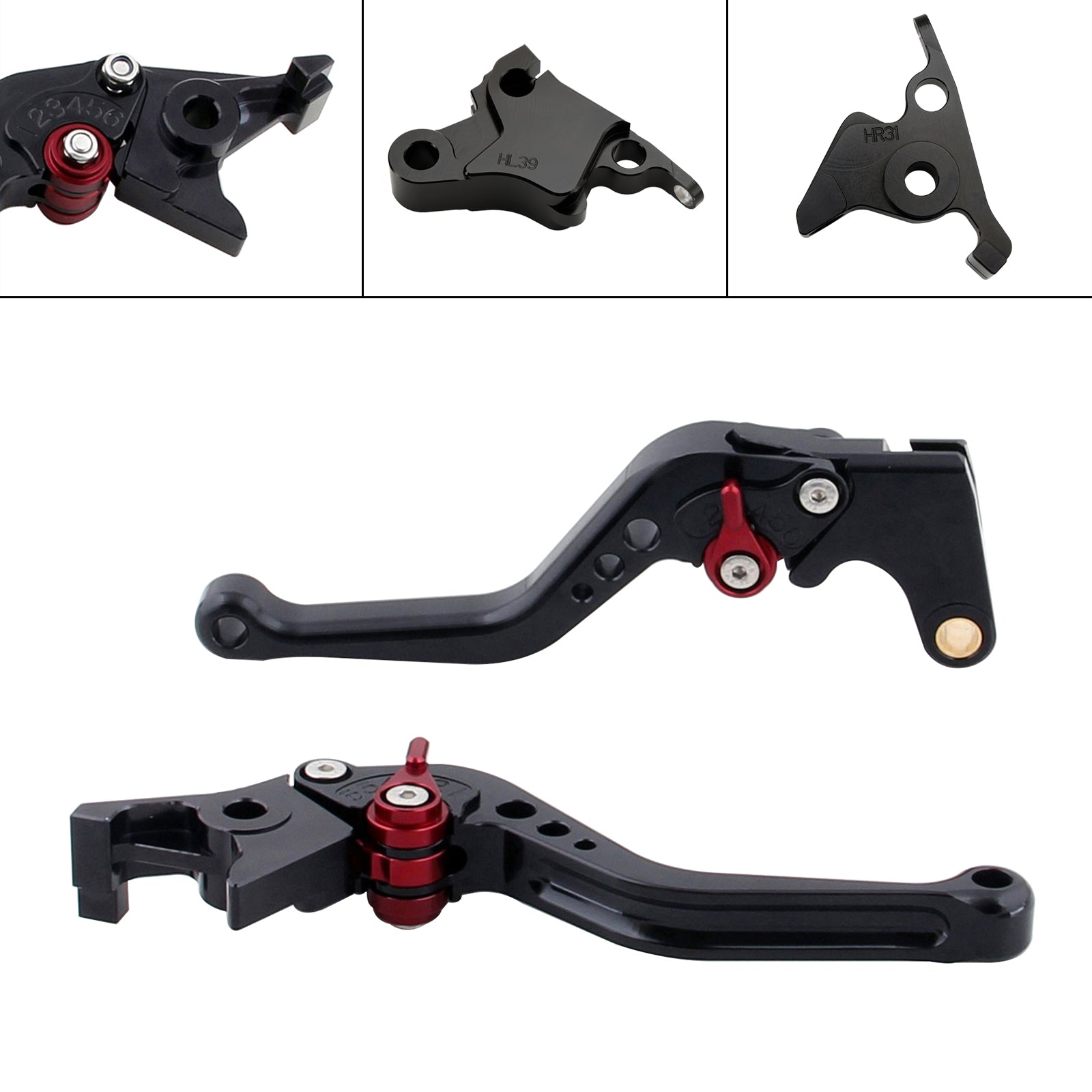 Nouveau levier de frein d'embrayage court adapté pour CFMOTO 450SS 450SR 21-23 450NK 23-24