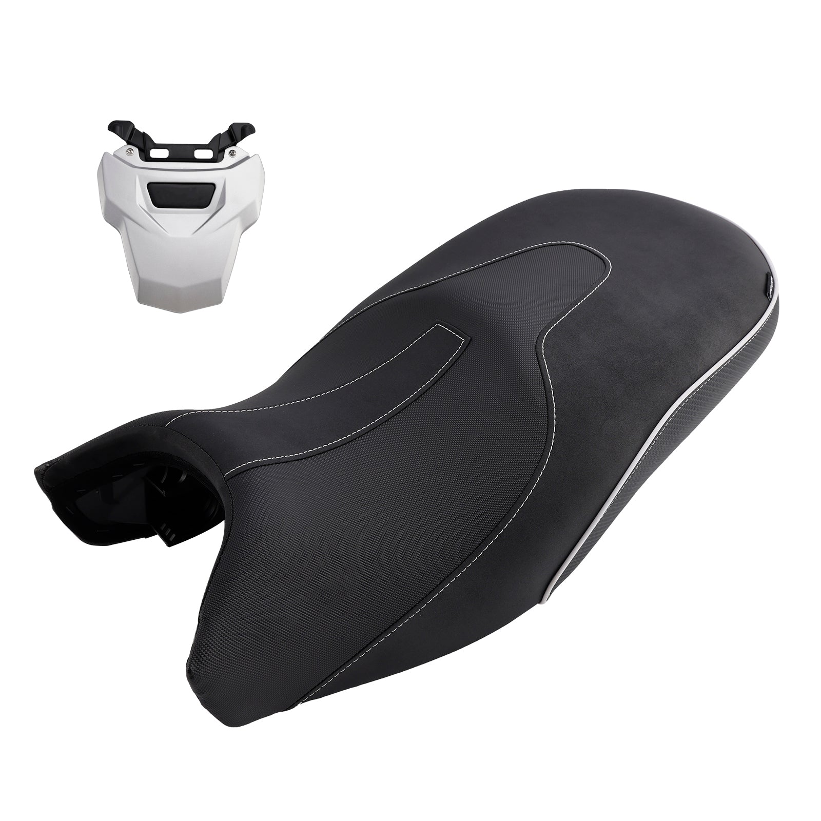 Rider passagerarsätets främre kudde passar svart för BMW R1200GS 13-18 R1250GS