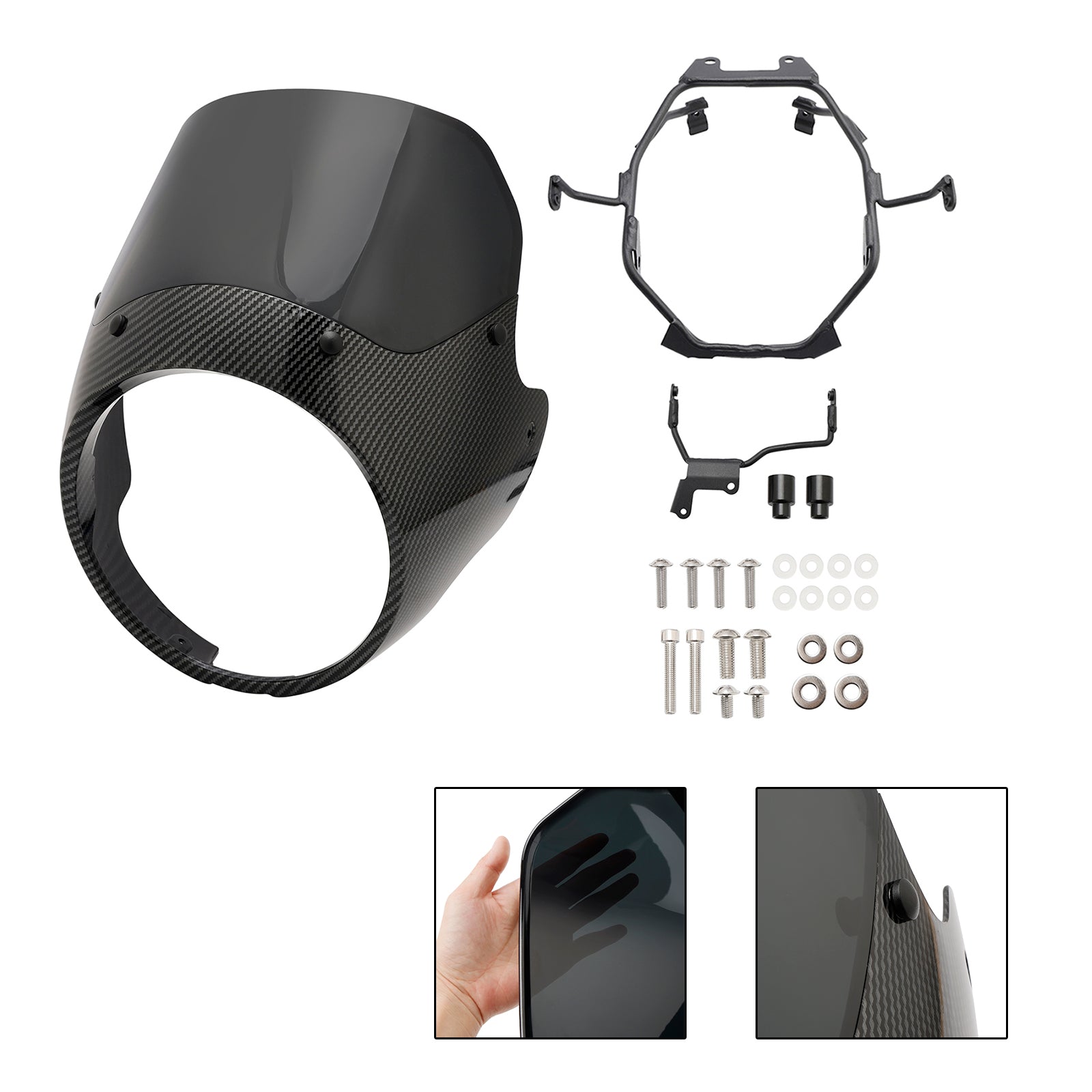 2023-2024 Honda GB350 GB350S vindrutan vindruta strålkastare