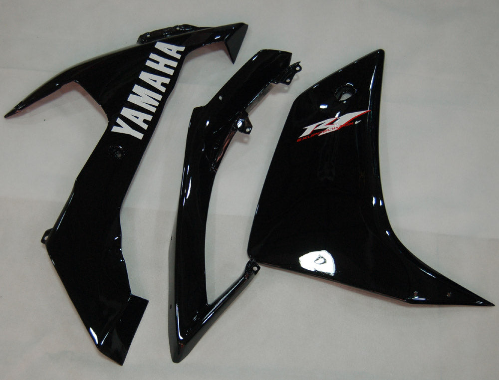 2007-2008 YAMAHA YZF-R1 Alla svarta racingmässor generiska