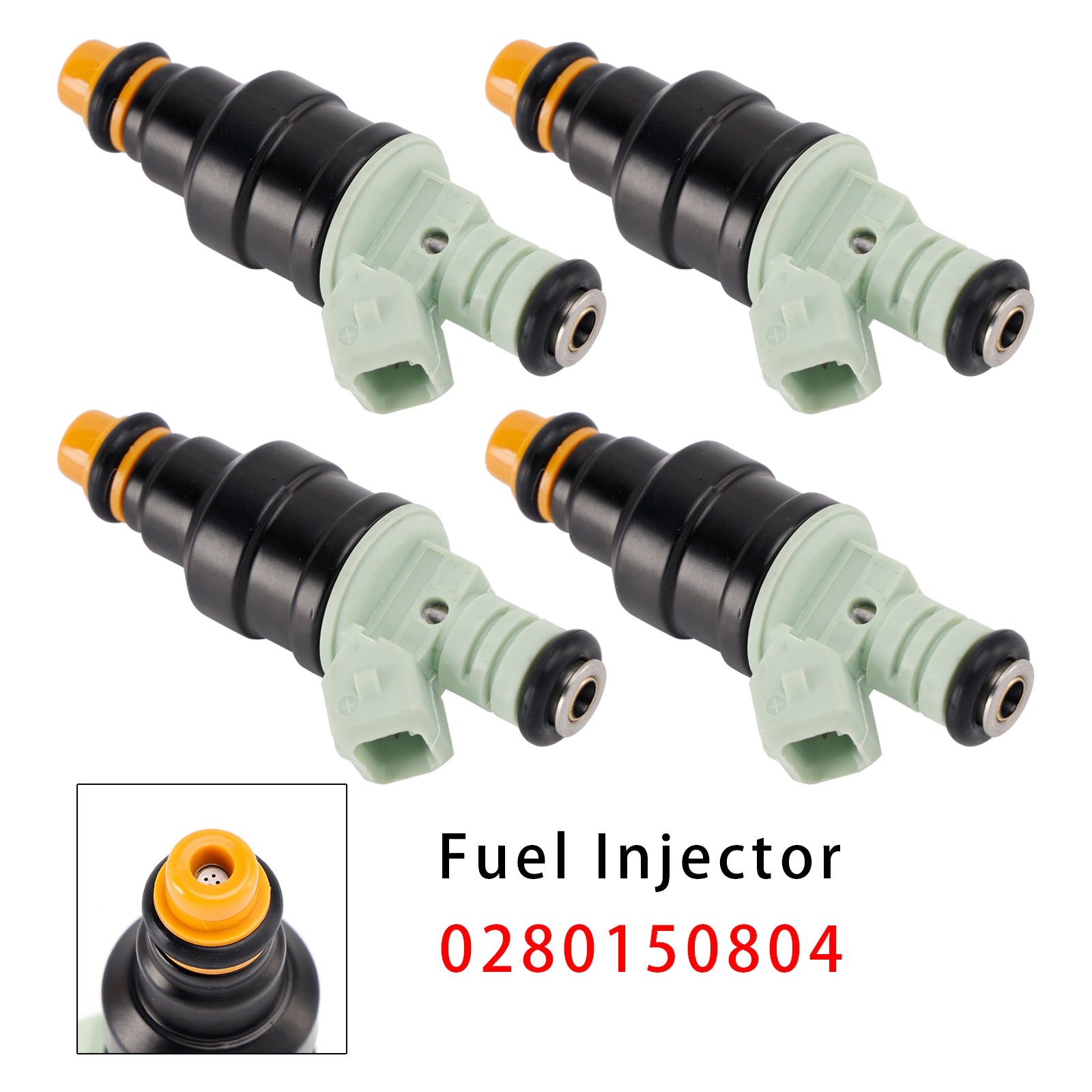 08.1989-08.1991 For VOLVO 740 Wagon/Estate (745) 155-190PS 4Pcs Fuel Injector 0280150804