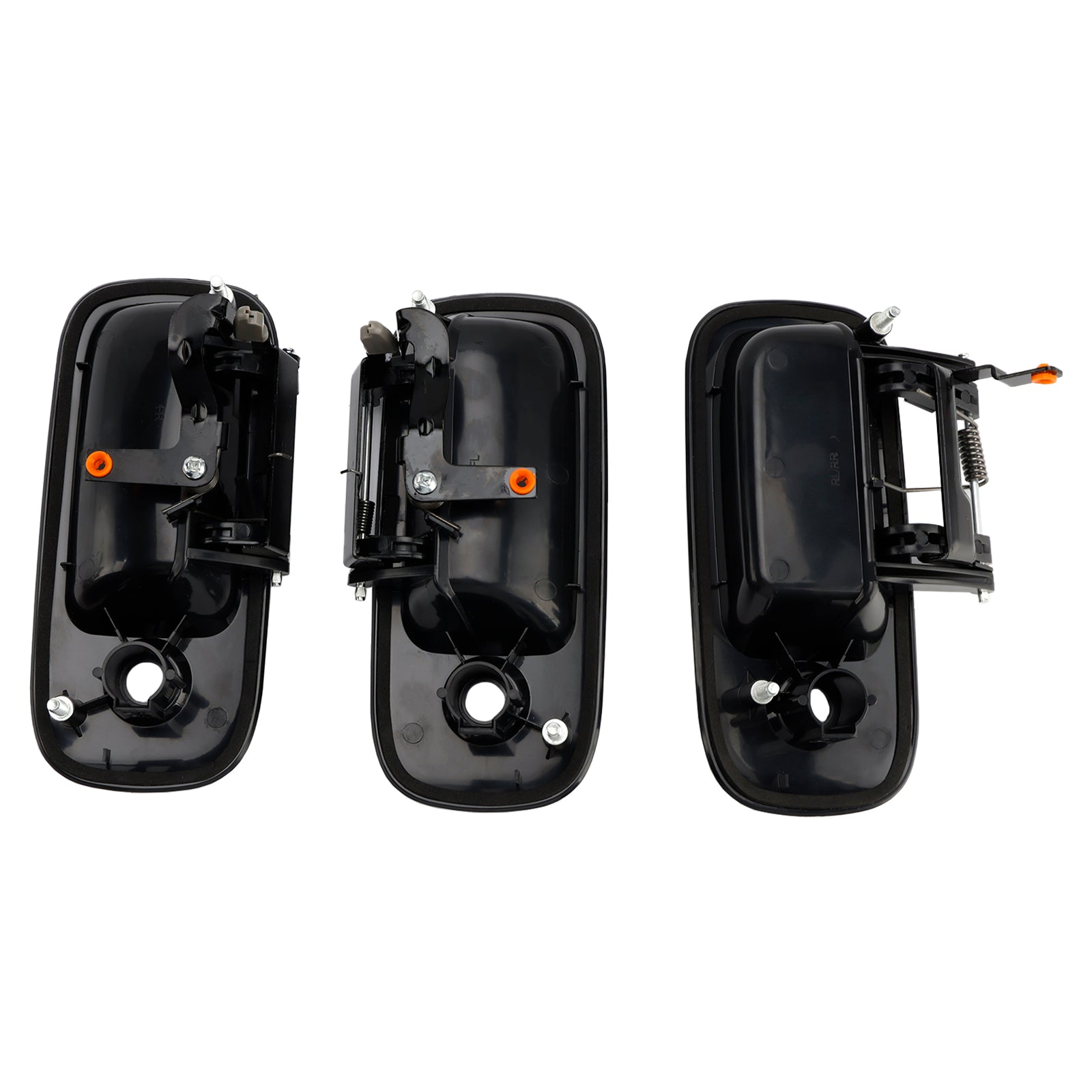 3PCs Front Exterior Door Handle Set For Chevrolet Express 1500 2500 1996-2009