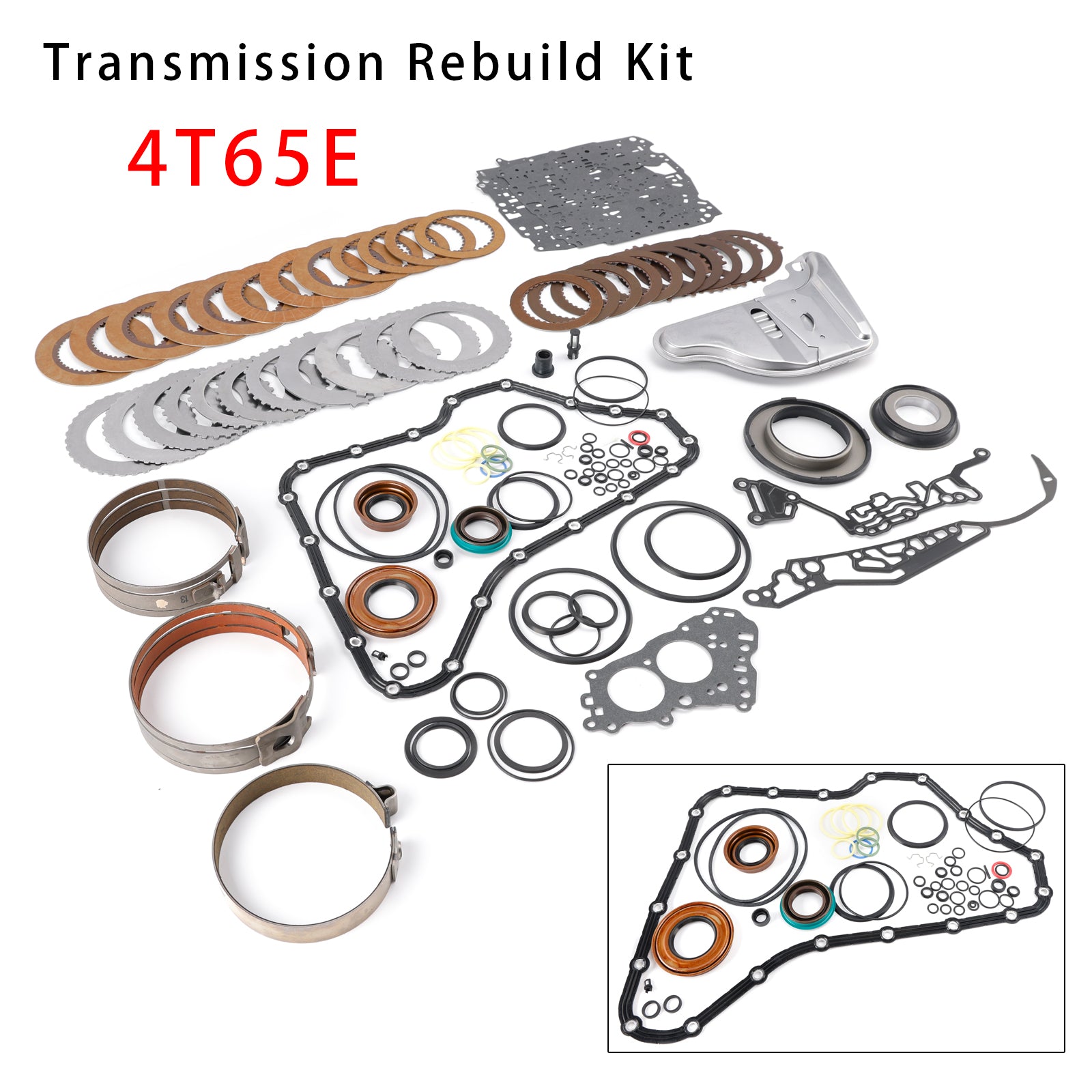 Kit de reconstruction principal de Transmission 4T65E avec bandes filtrantes, complet pour Chevrolet