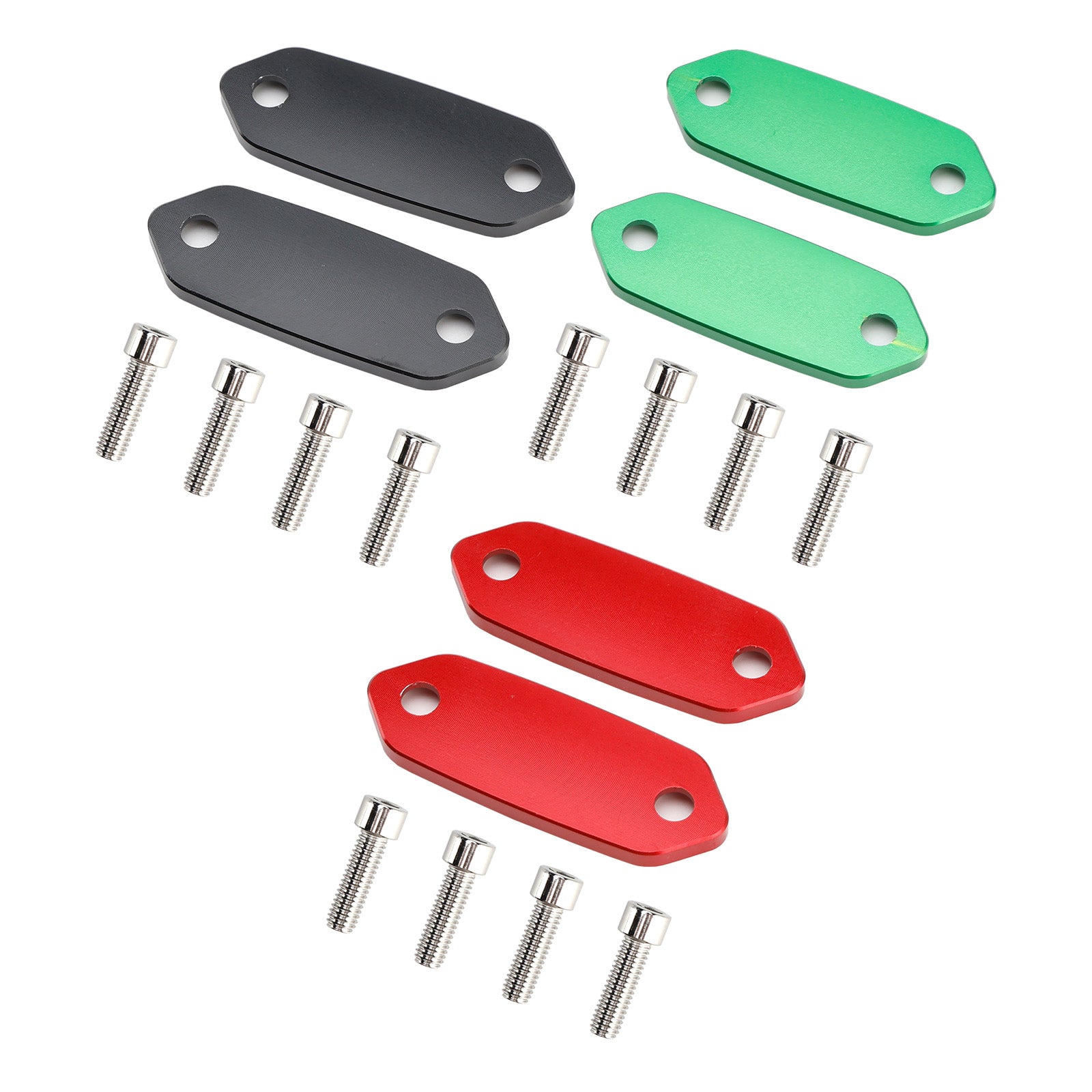 Mirror Delete Block Off Plate for Kawasaki Ninja 300 250 400 125 ZX6R 636