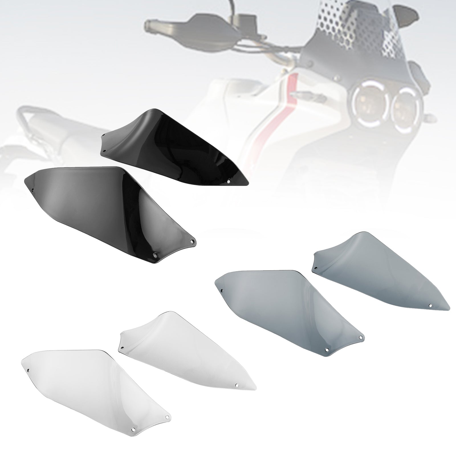 2022-2023 DUCATI Desert X Motorcycle Deflector Side Top