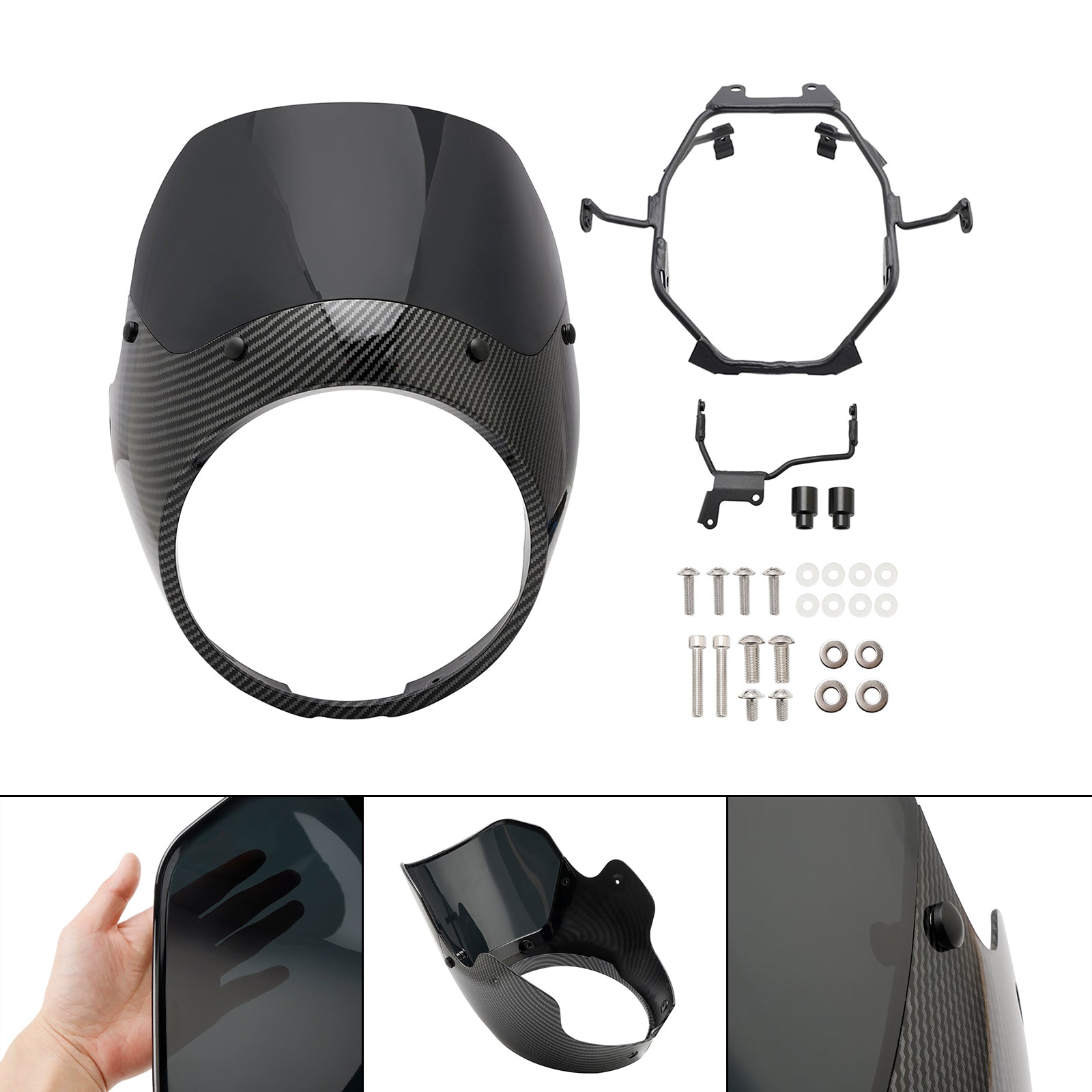 2023-2024 Honda GB350 GB350S vindrutan vindruta strålkastare