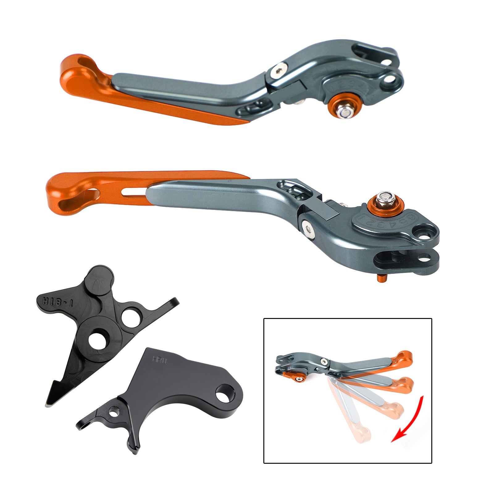 2022-2024 HONDA CRF1100L Africa Twin Adjustable Clutch Brake Lever