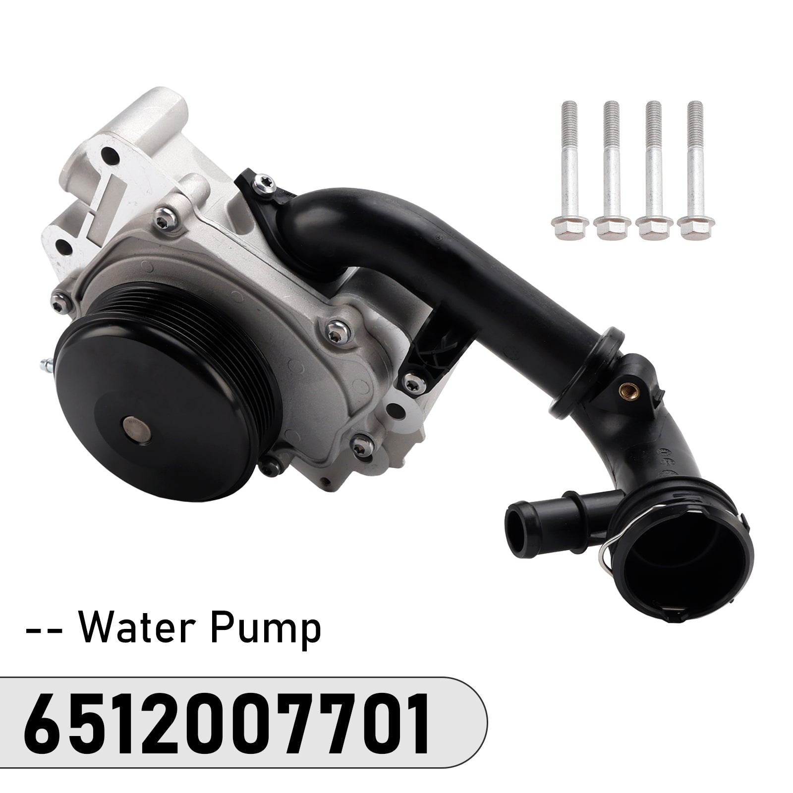 Water Pump for Mercedes W204 W212 W166 X204 W221 R172 CDI OM651 6512007701