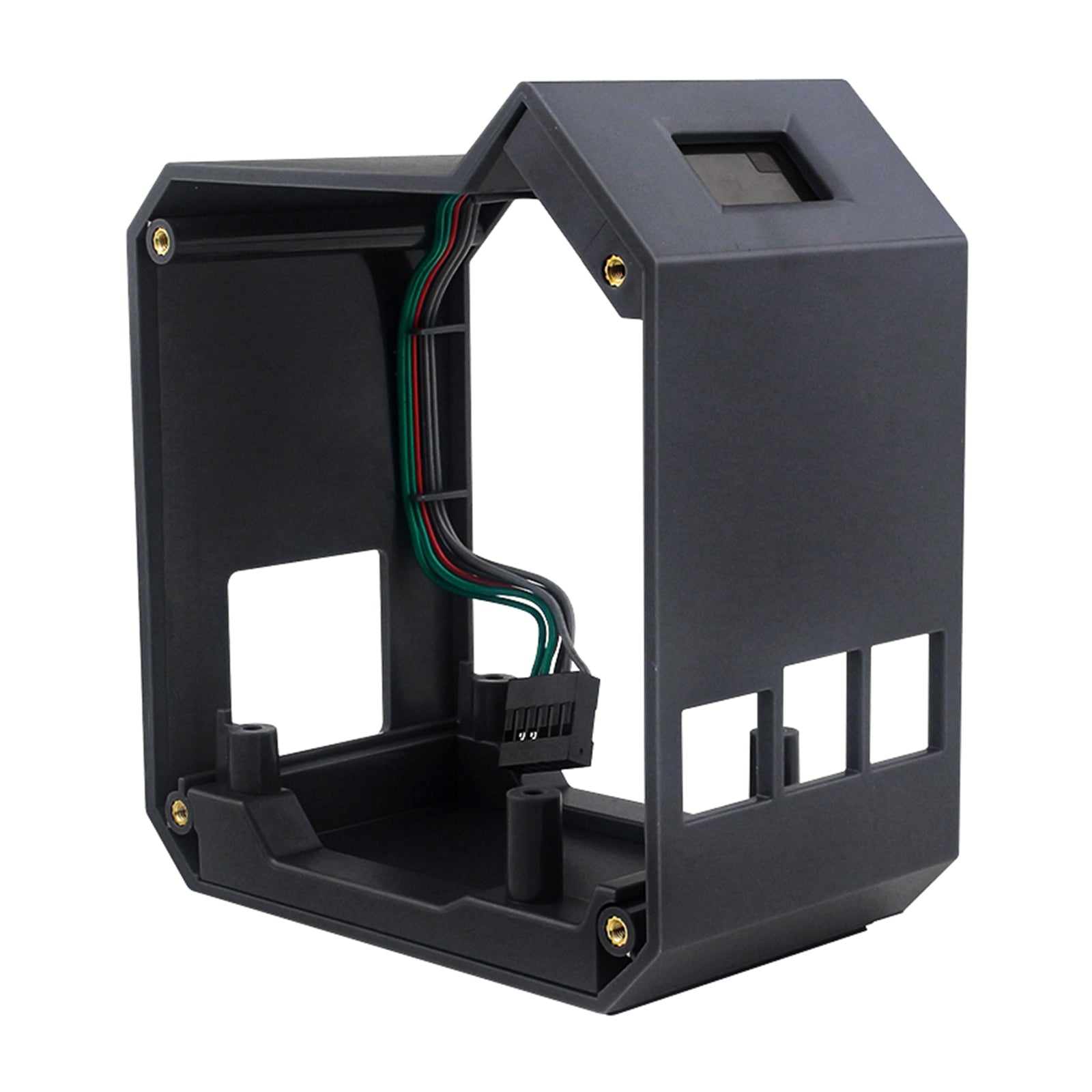 Raspberry Pi 5 Vertikal Tower Fan Set med 0,96 tum OLED SCREEN RADIATOR SCAL