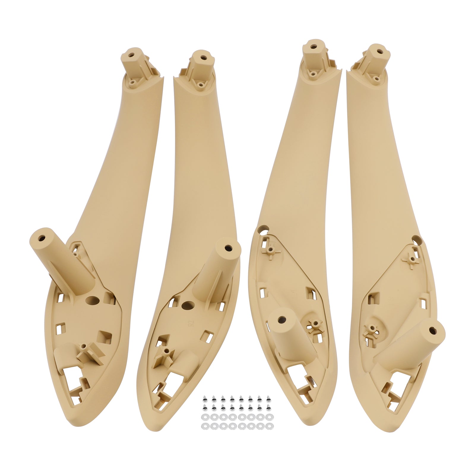 4PCS Beige Inner Trim Door Pull Handle for BMW F30 F80 F31 F32 F33 F35 M3