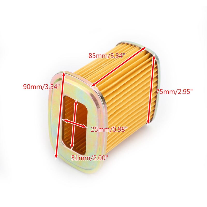 1966-1968 Honda CT90 Air Filter Cleaner Element Replacement 17211-041-015 17211-041-005 Generic