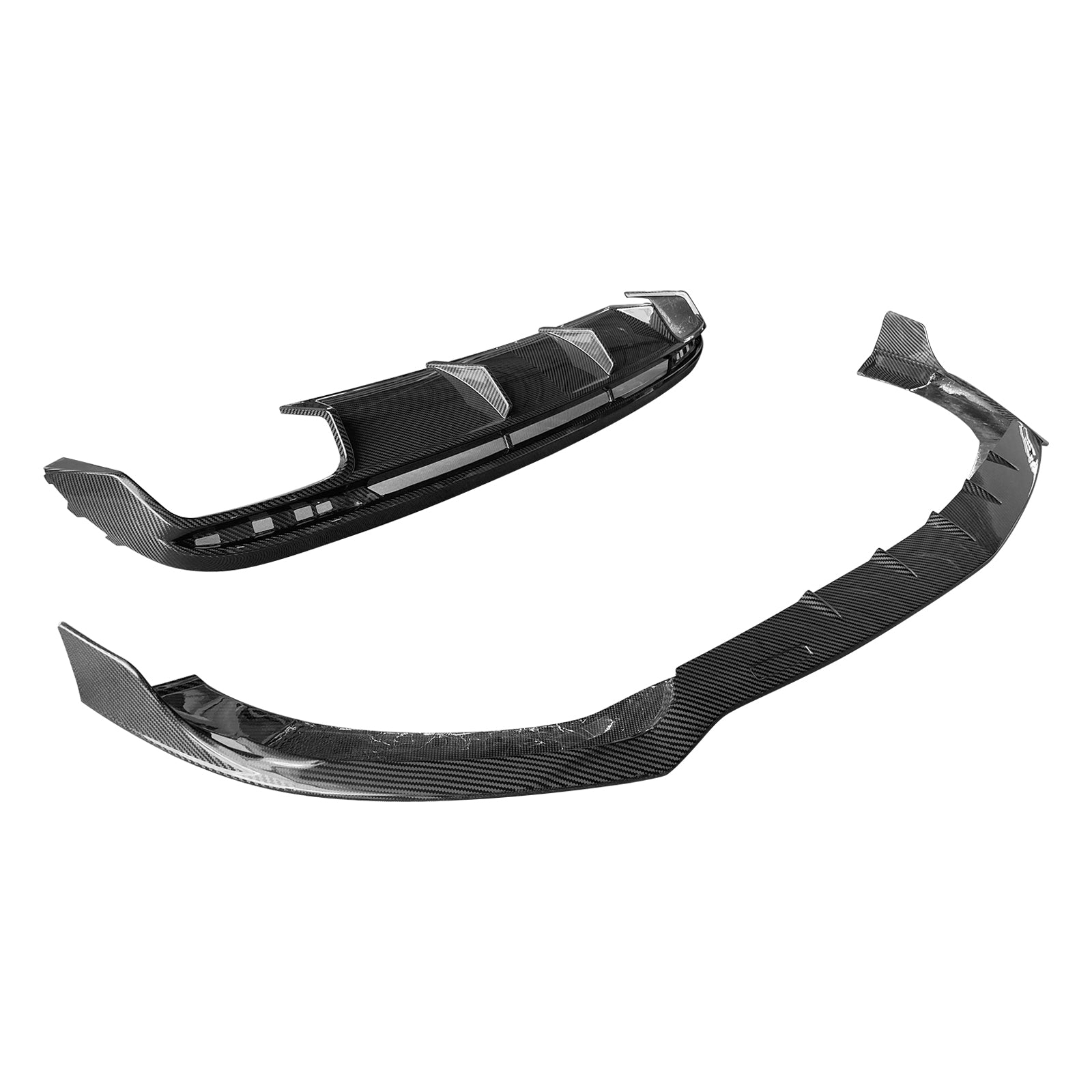 Kit carrosserie pare-chocs en fibre de carbone compatible Mercedes-Benz W217 S63 S65 AMG Coupé 2019-2021